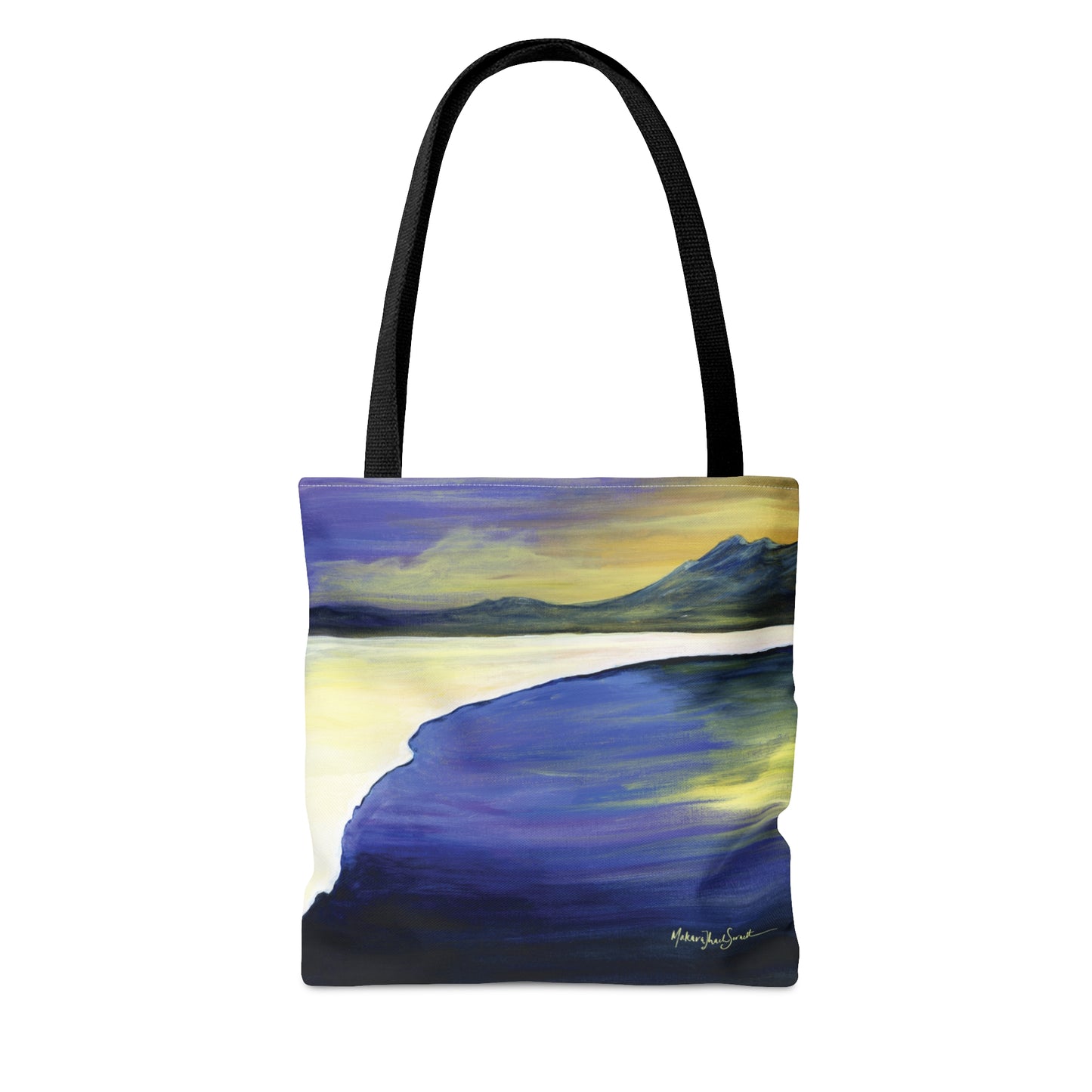 Light Breaks small tote bag