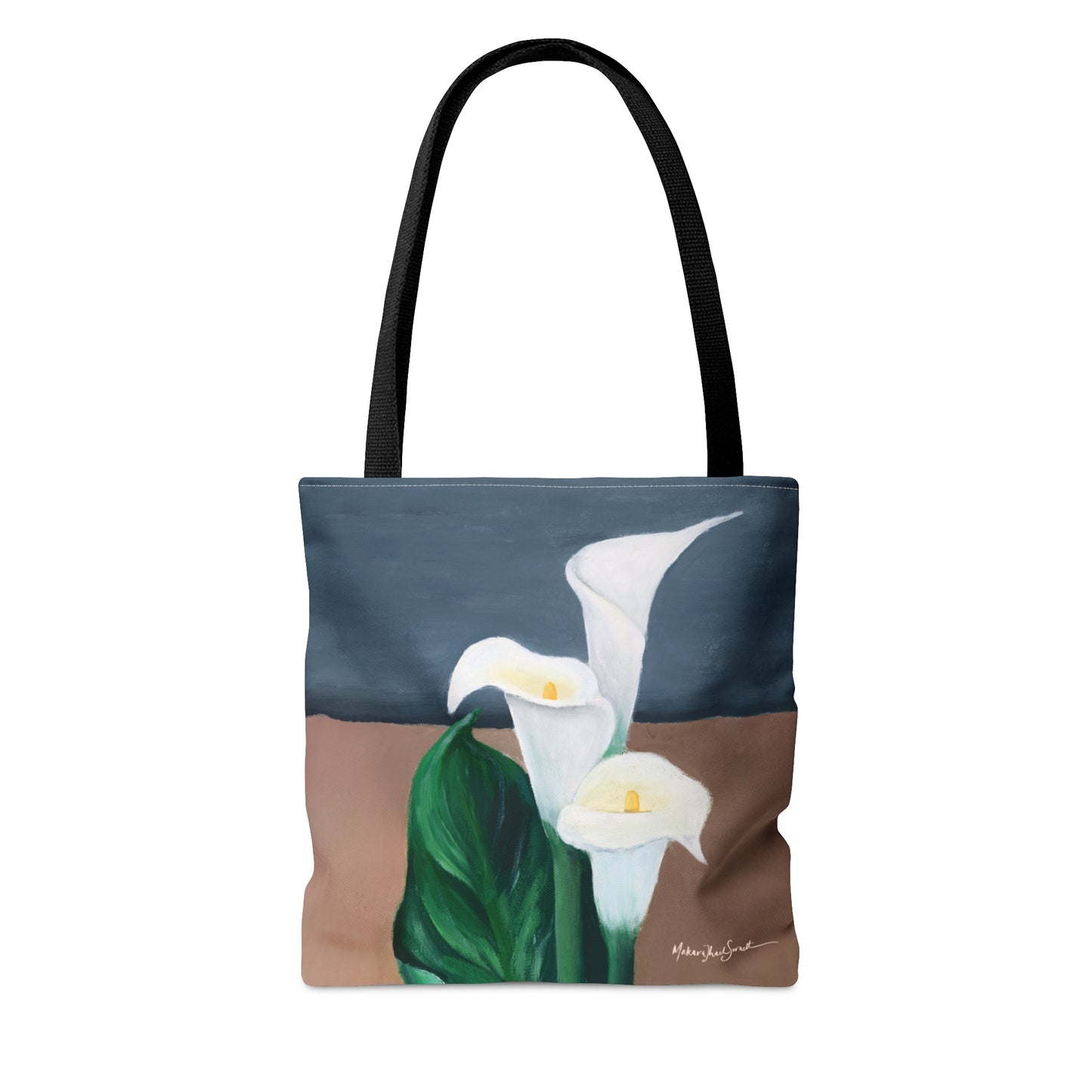 Dreaming in Lilies small tote bag