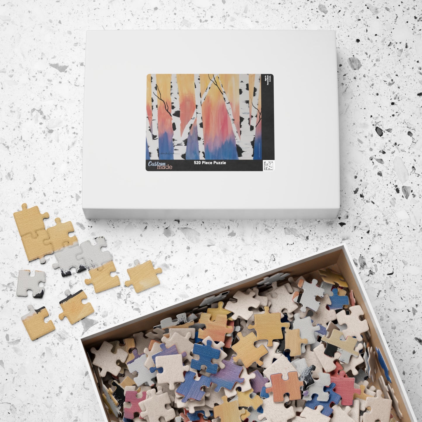 Vibrant Birch Puzzle (500, 1014-piece)