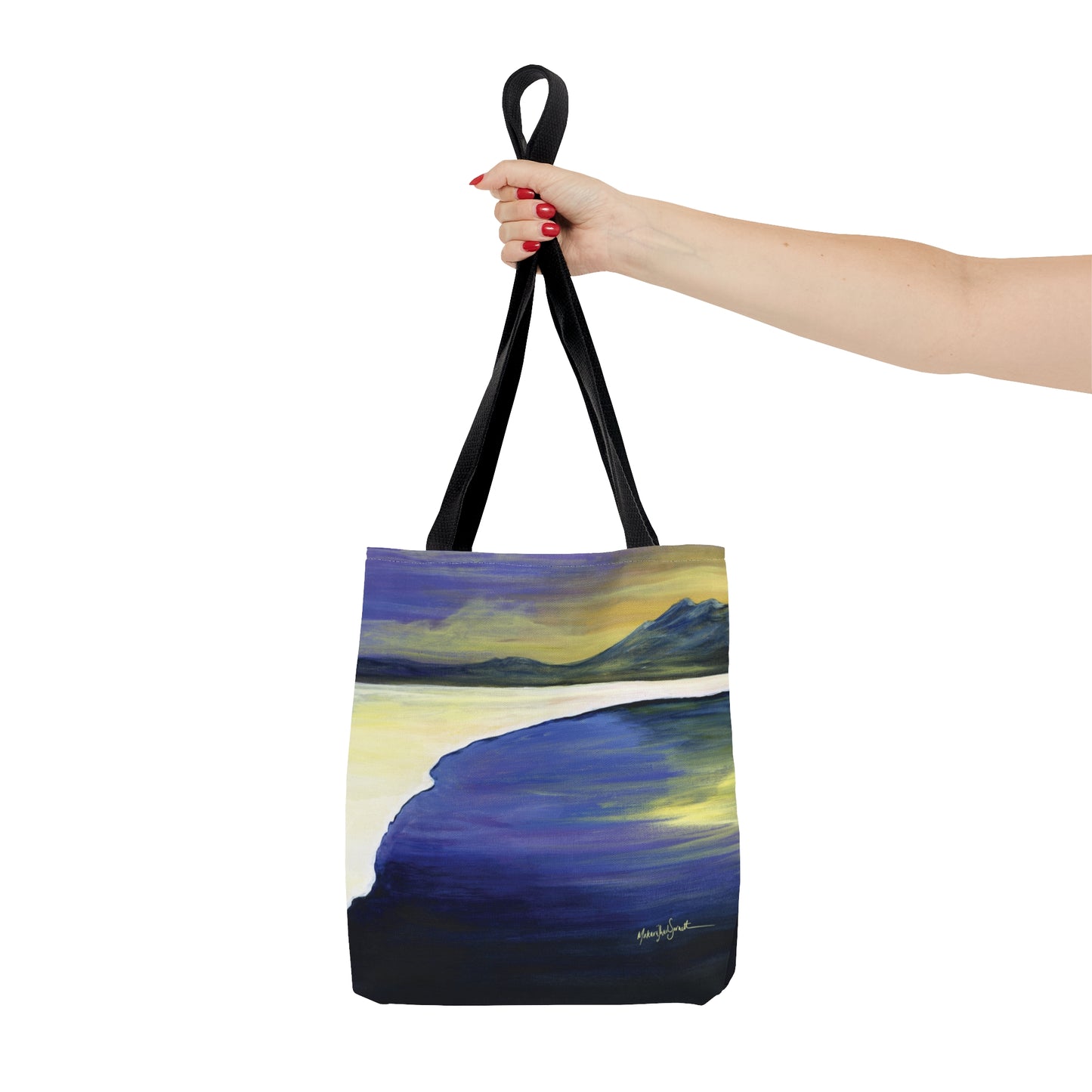 Light Breaks small tote bag