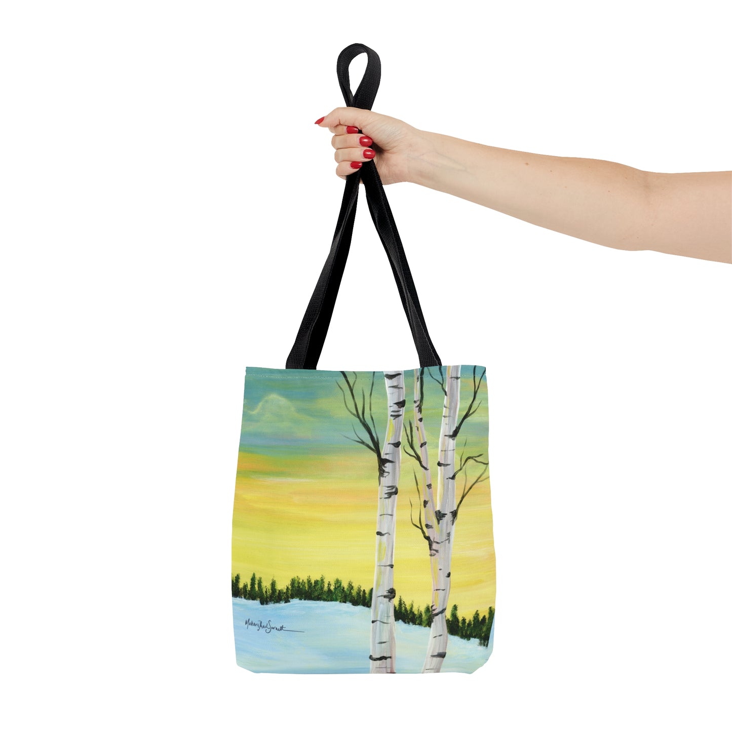 Winter Sunrise Tote Bag