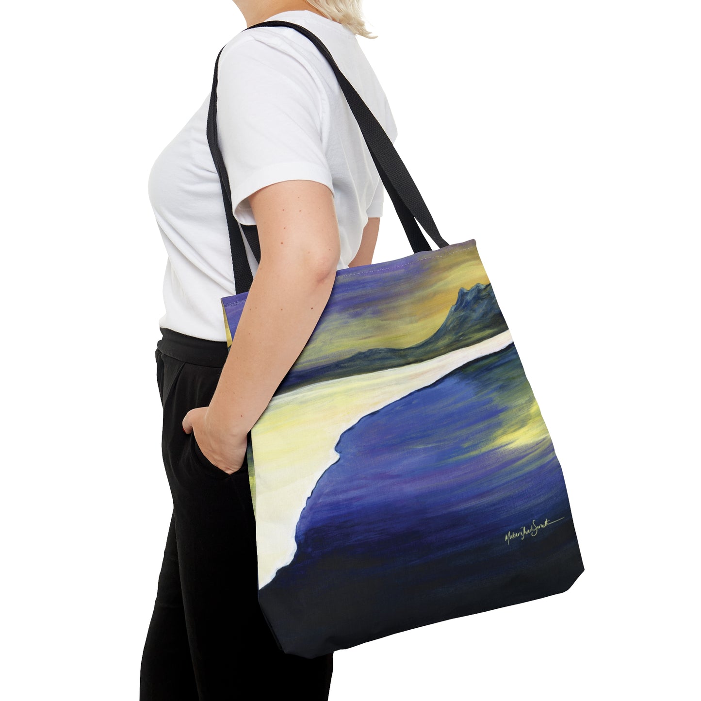 Light Breaks small tote bag
