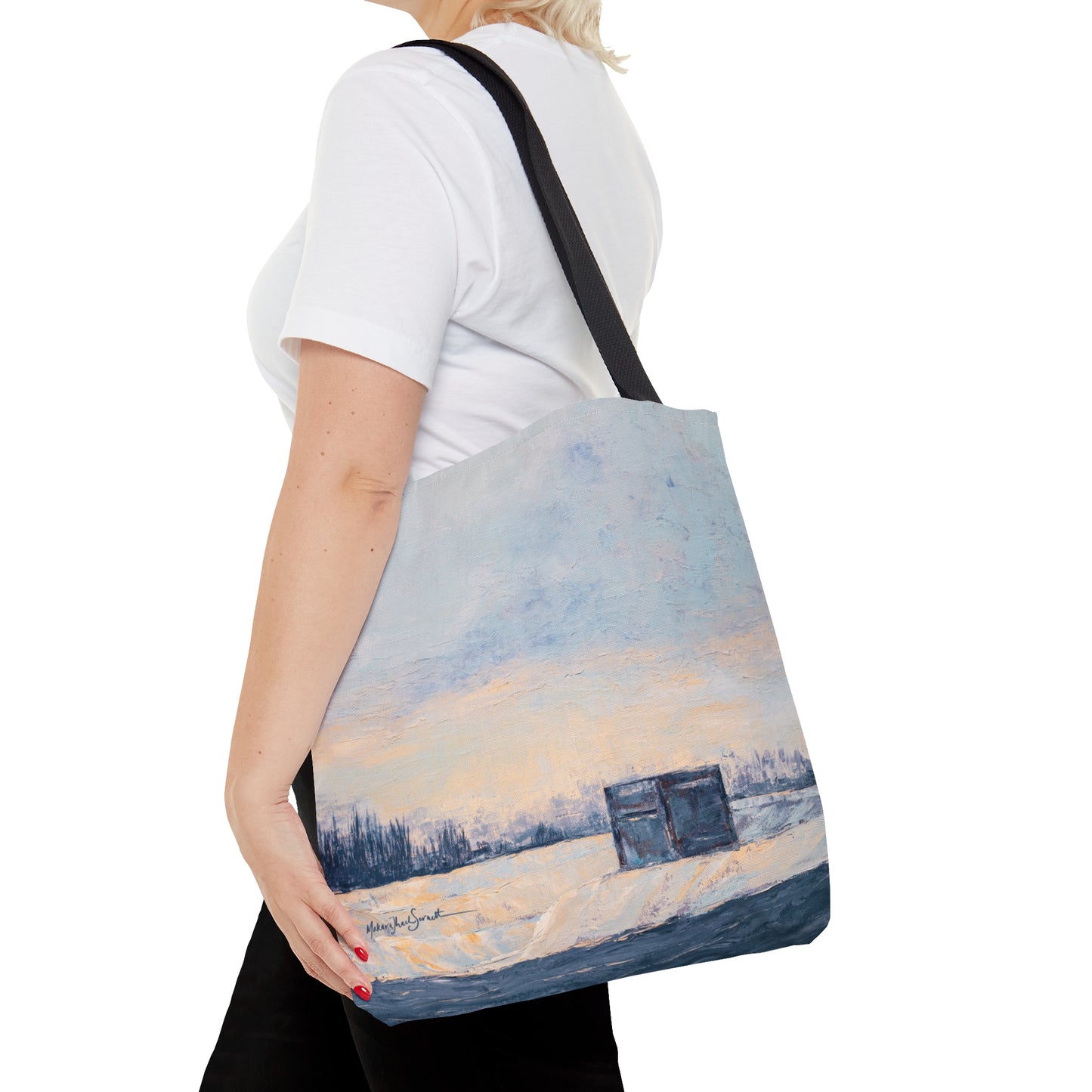 Winter Stroll Tote Bag