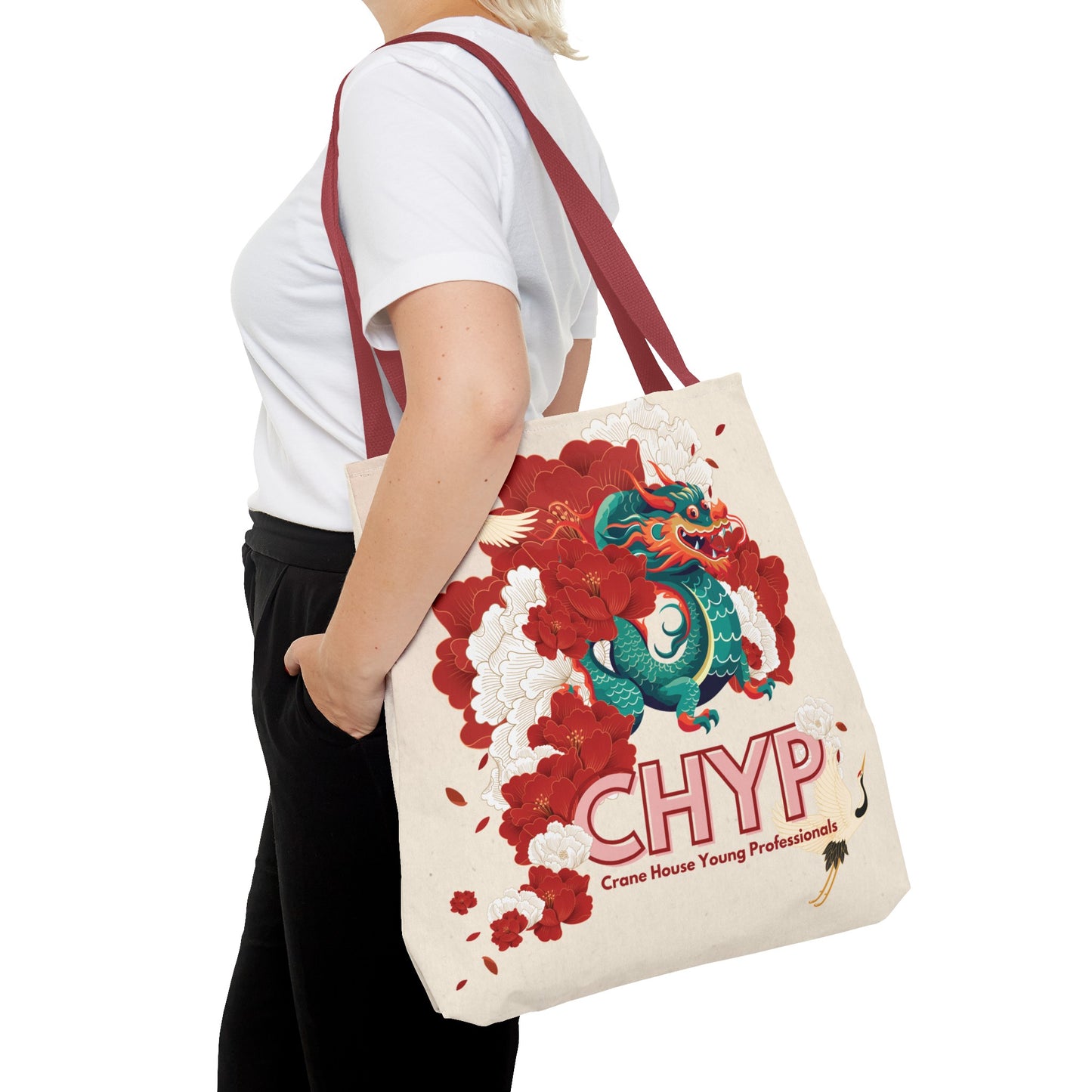 Dragon and Cranes Tote – 2024