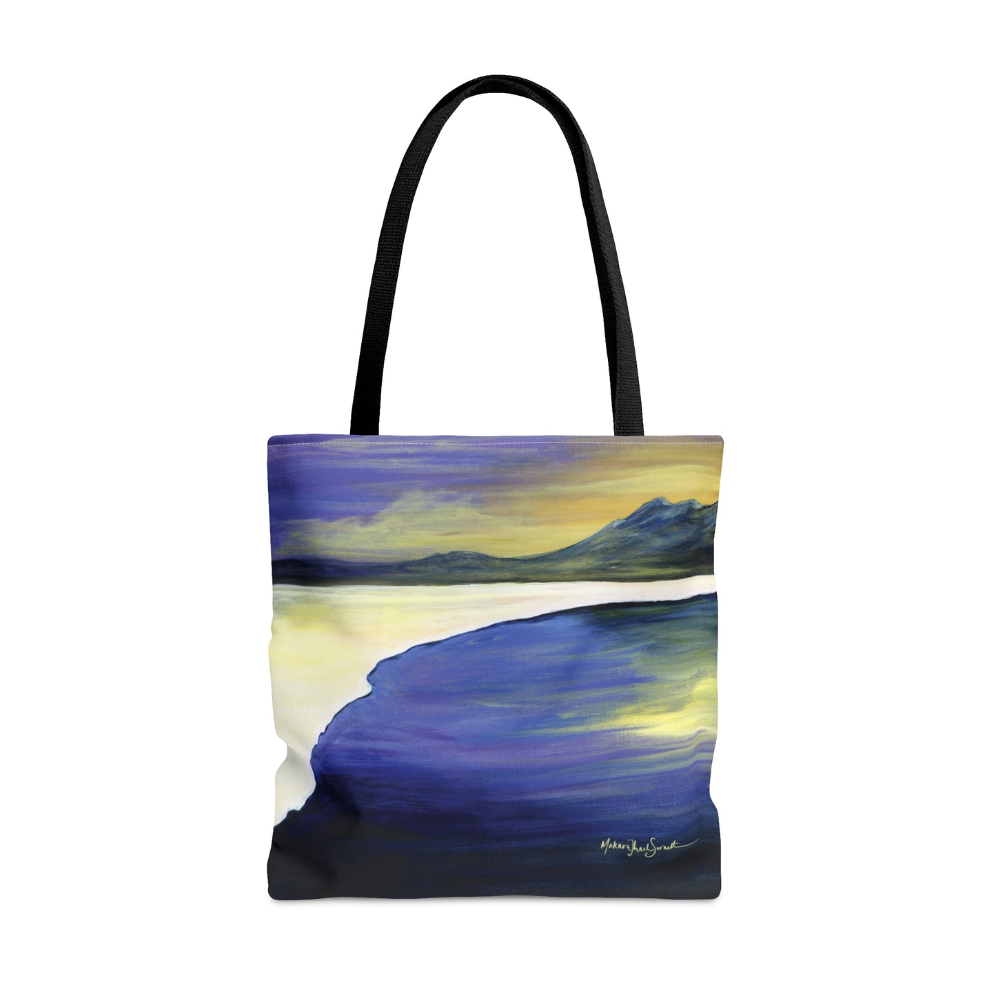 Light Breaks small tote bag