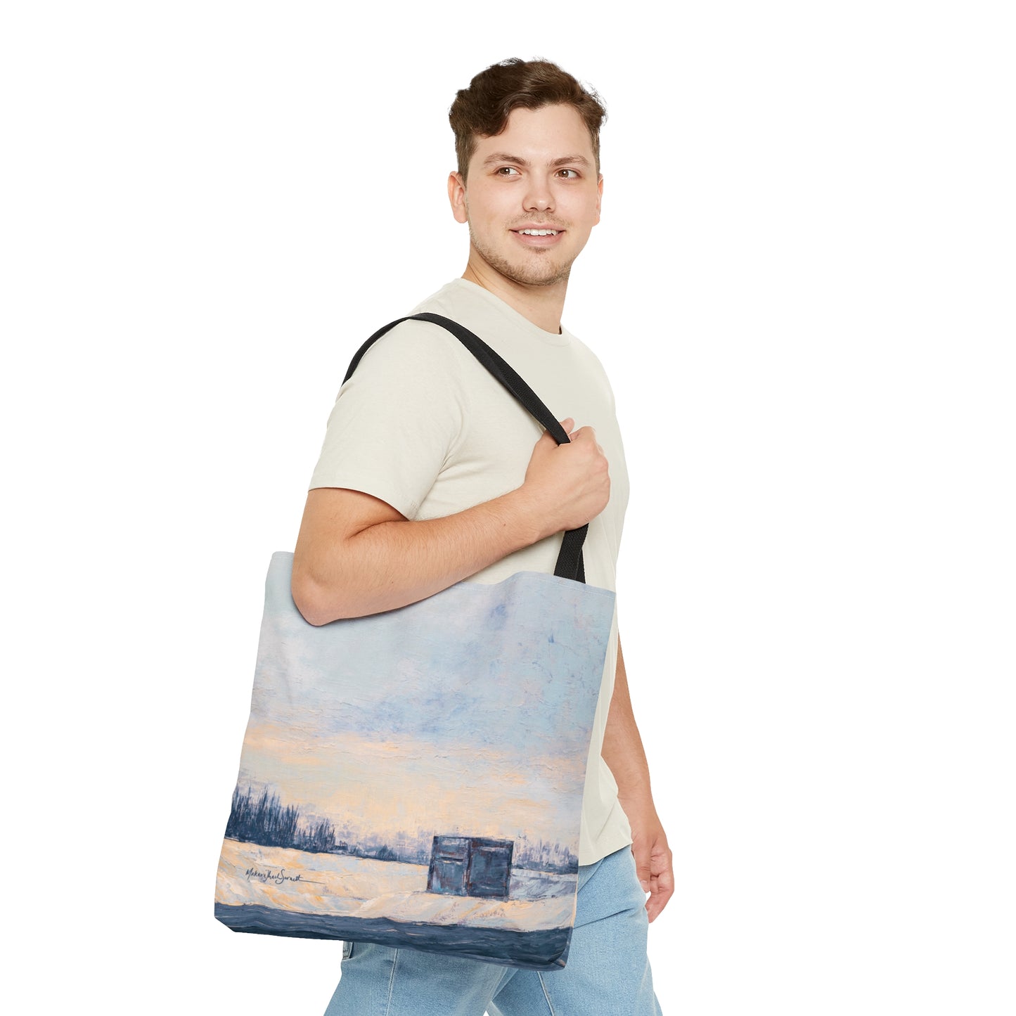 Winter Stroll Tote Bag
