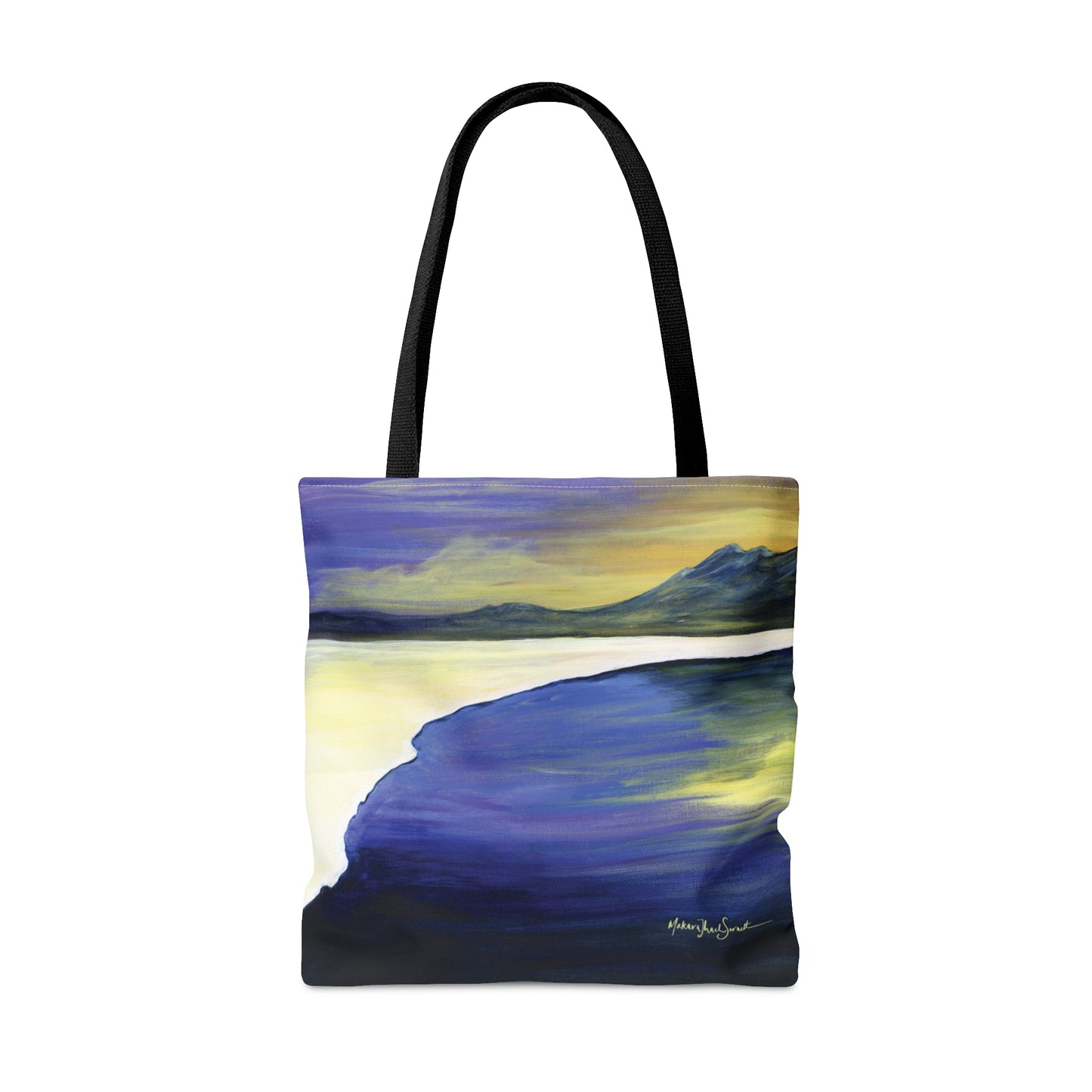 Light Breaks small tote bag