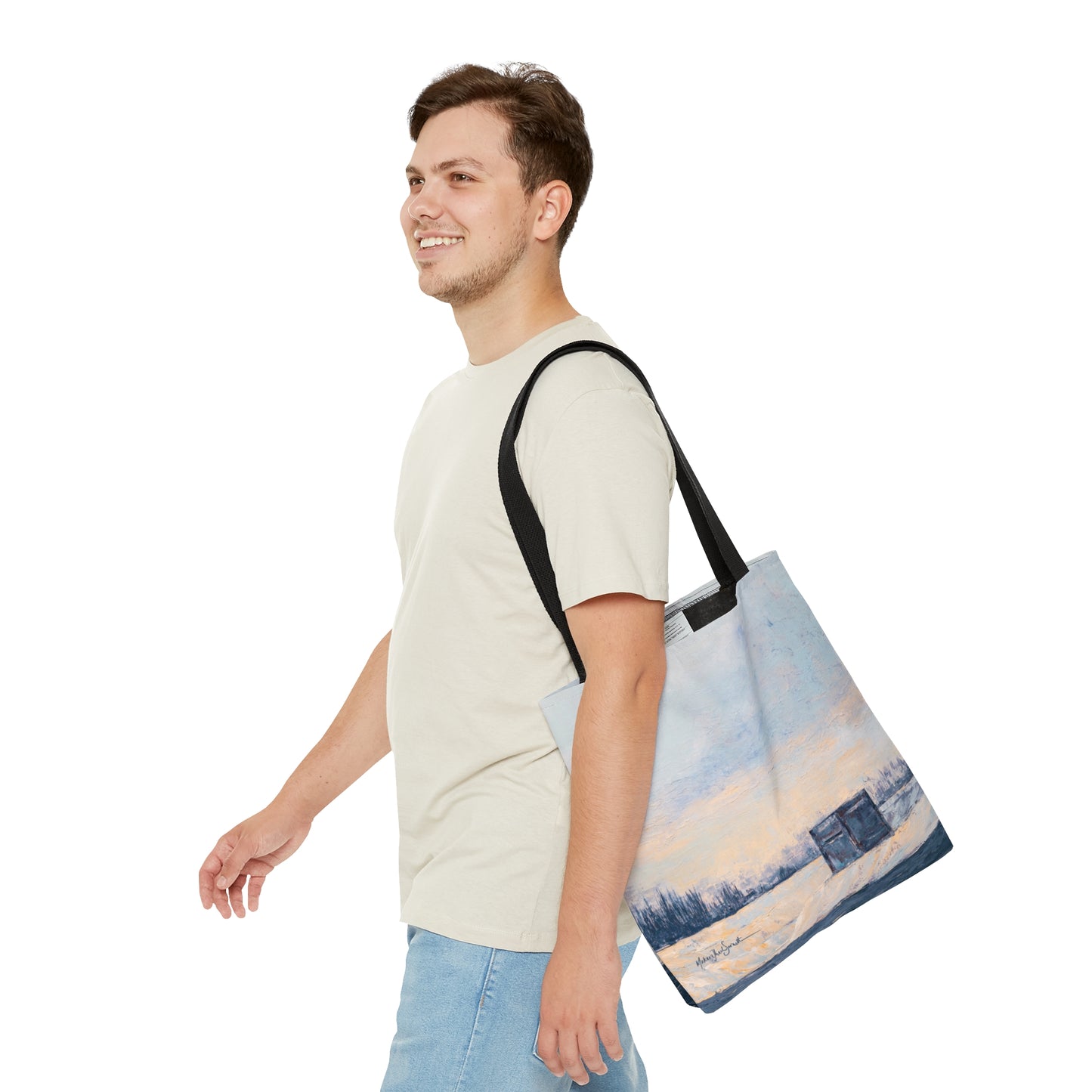Winter Stroll Tote Bag
