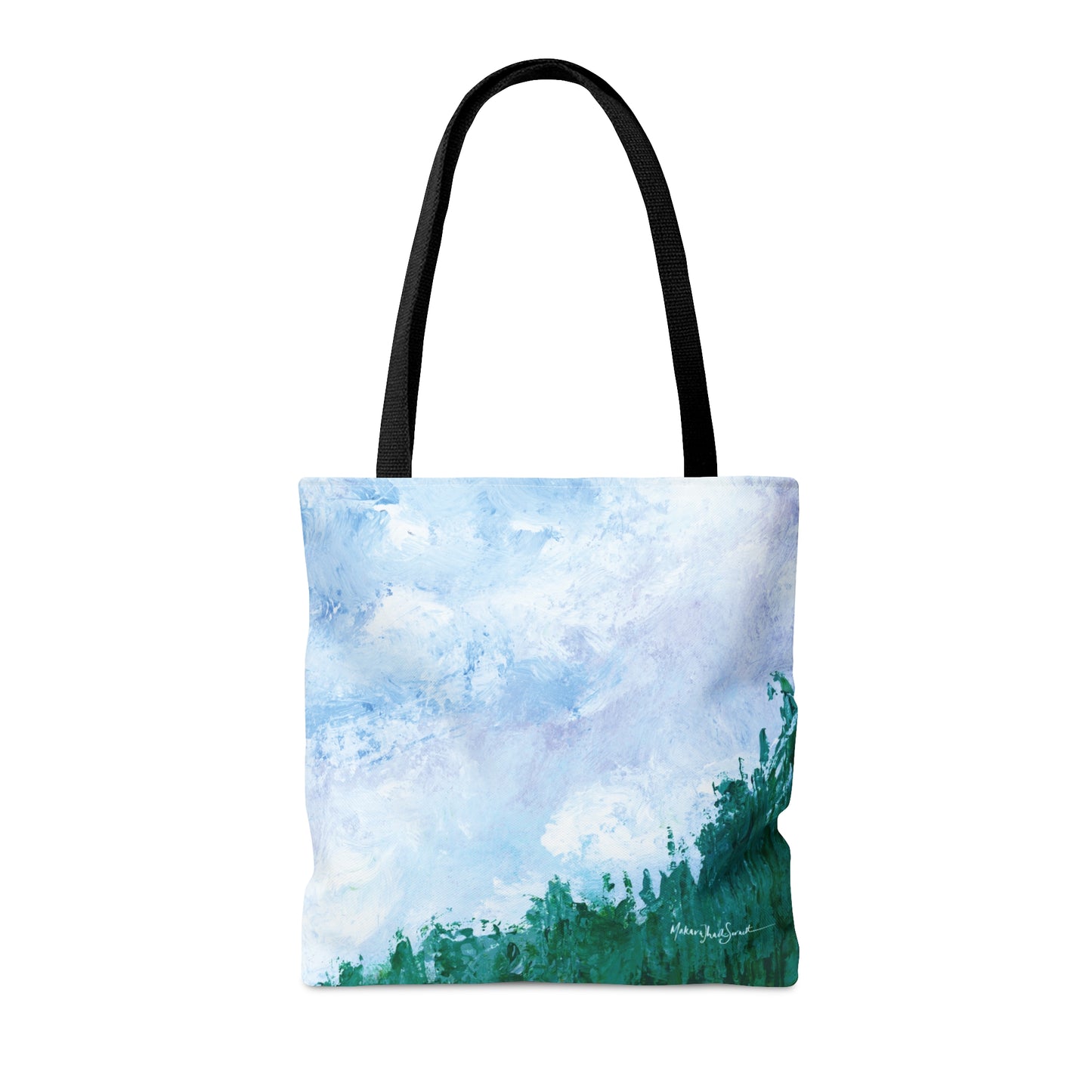 Around the Bend small tote bag