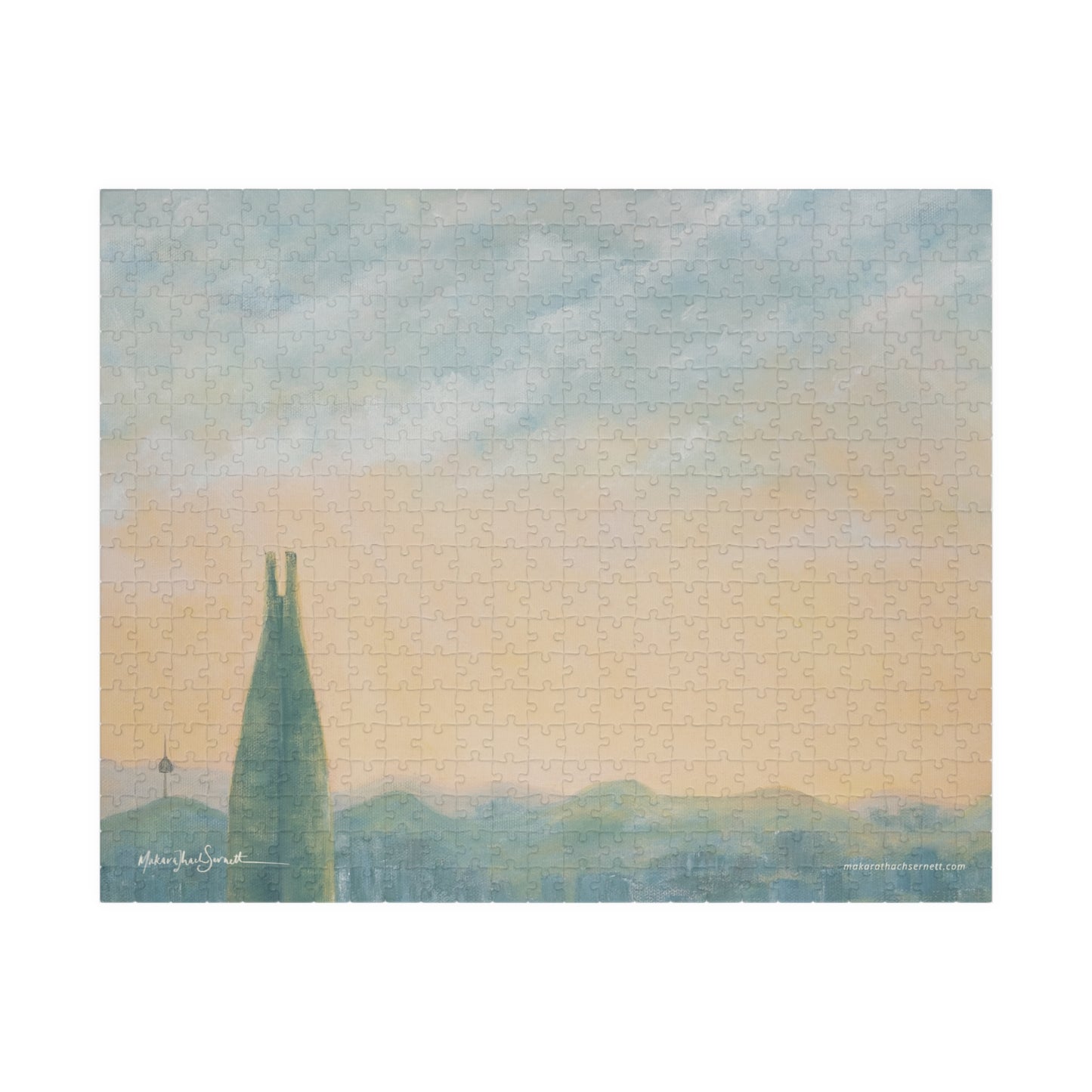 Seoul Aglow Puzzle (500, 1014-piece)