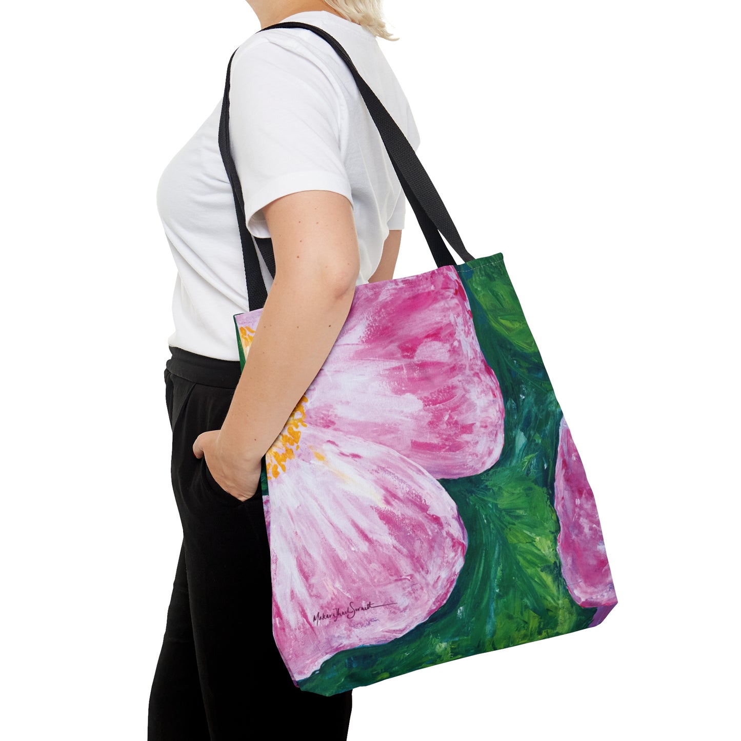 Sitka Rose Tote Bag