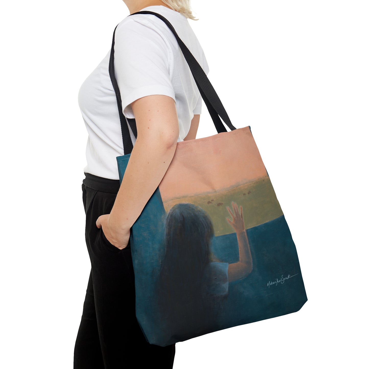 The World Outside small tote bag