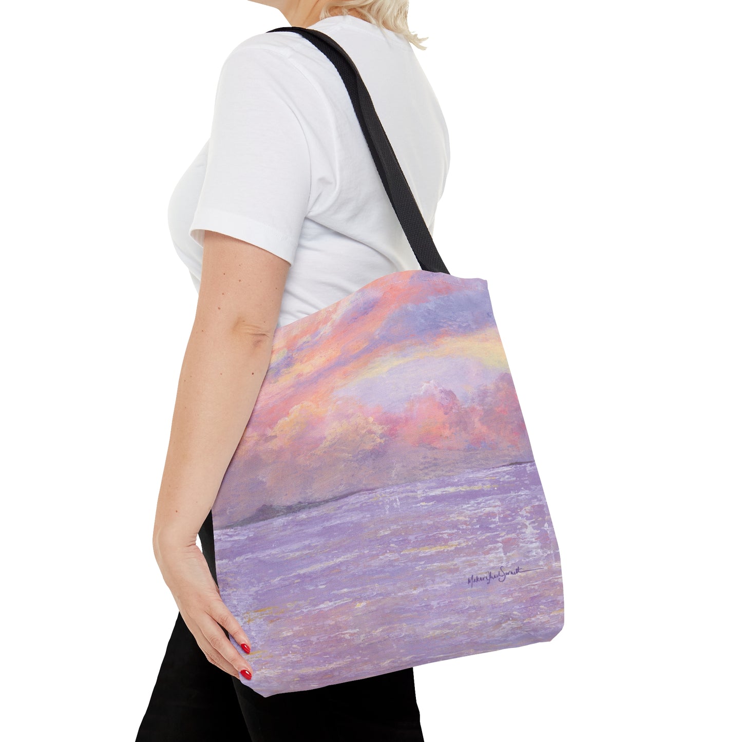 Hopeful Sea small tote bag
