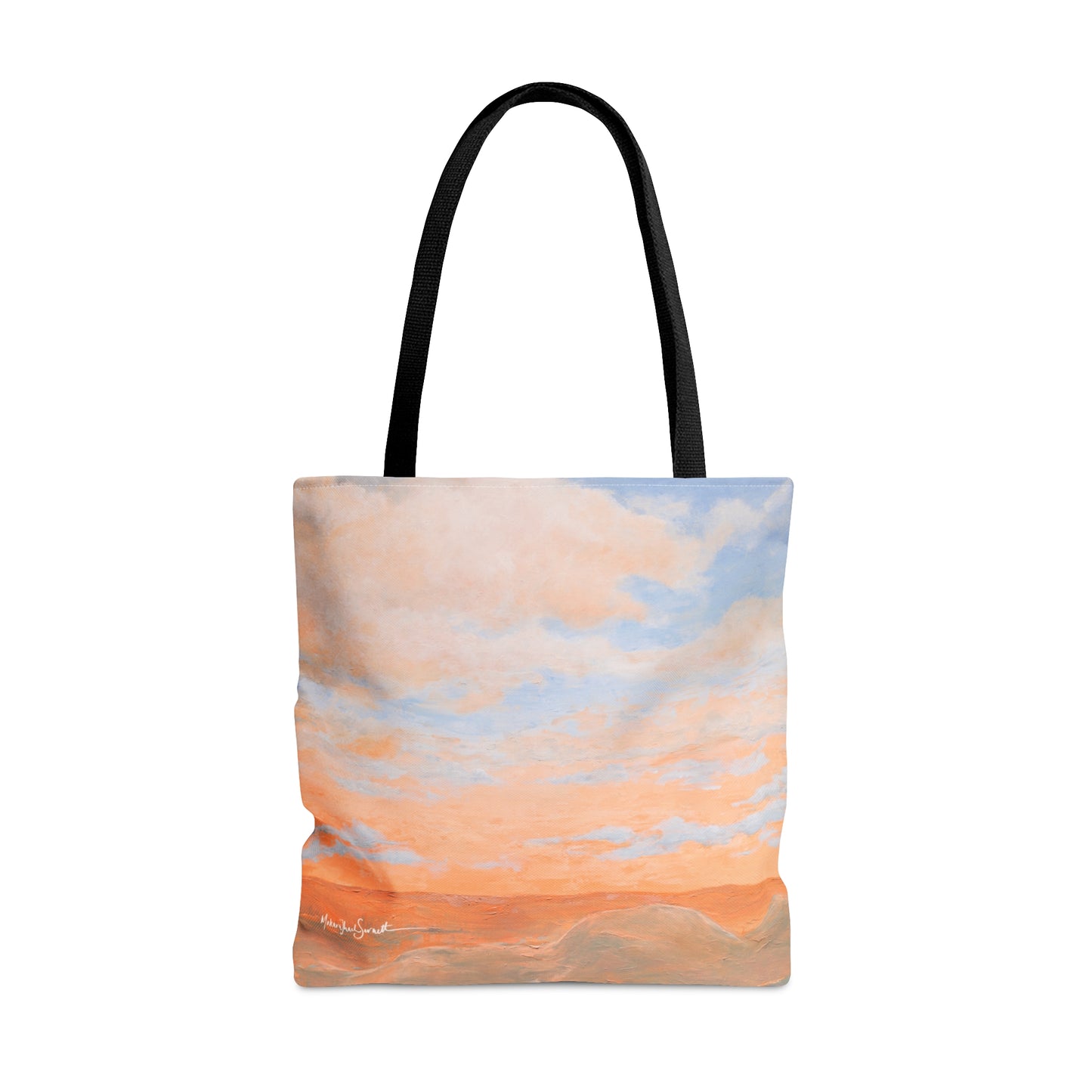 Embracing Mt Rainier and Simple Joys small tote bag