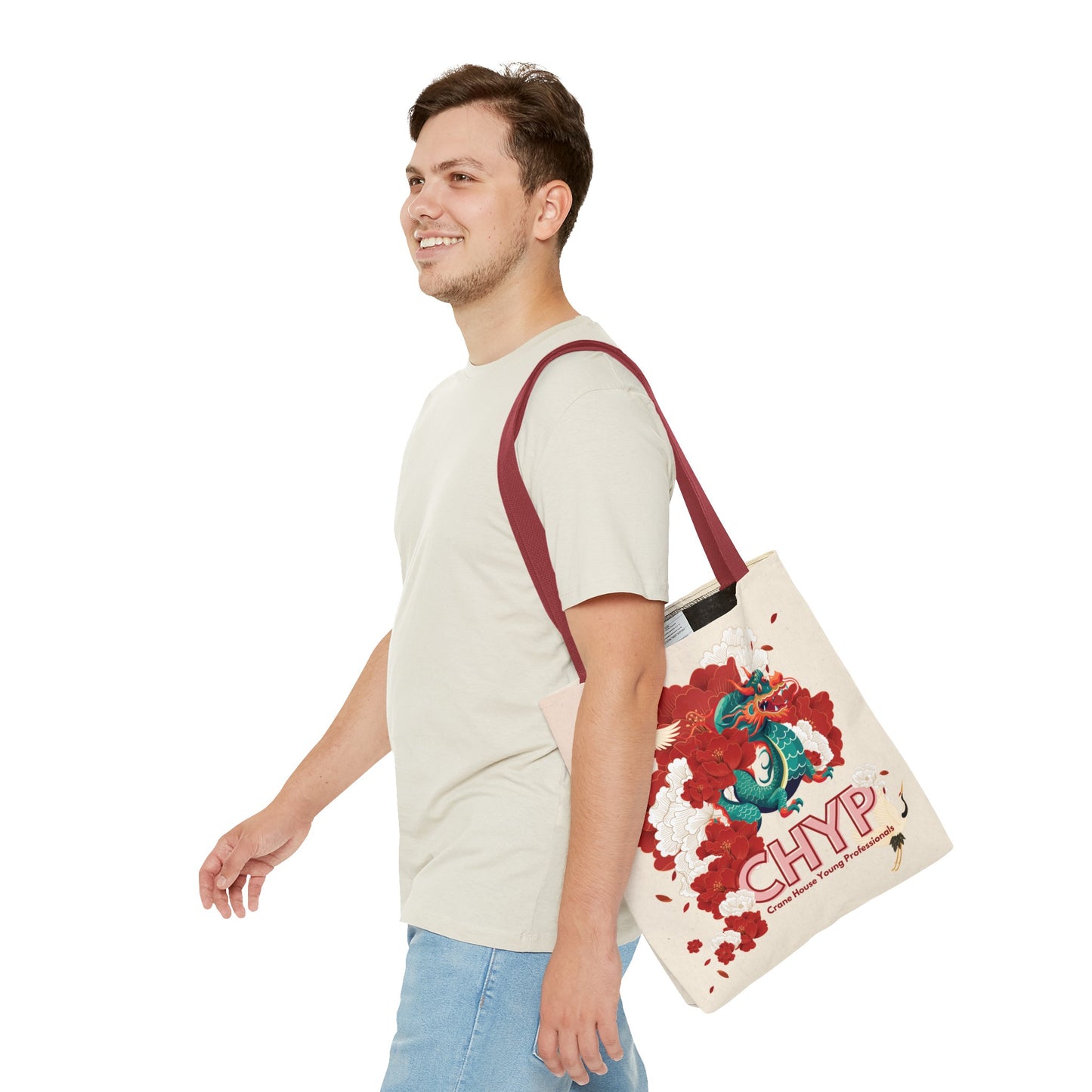 Dragon and Cranes Tote – 2024