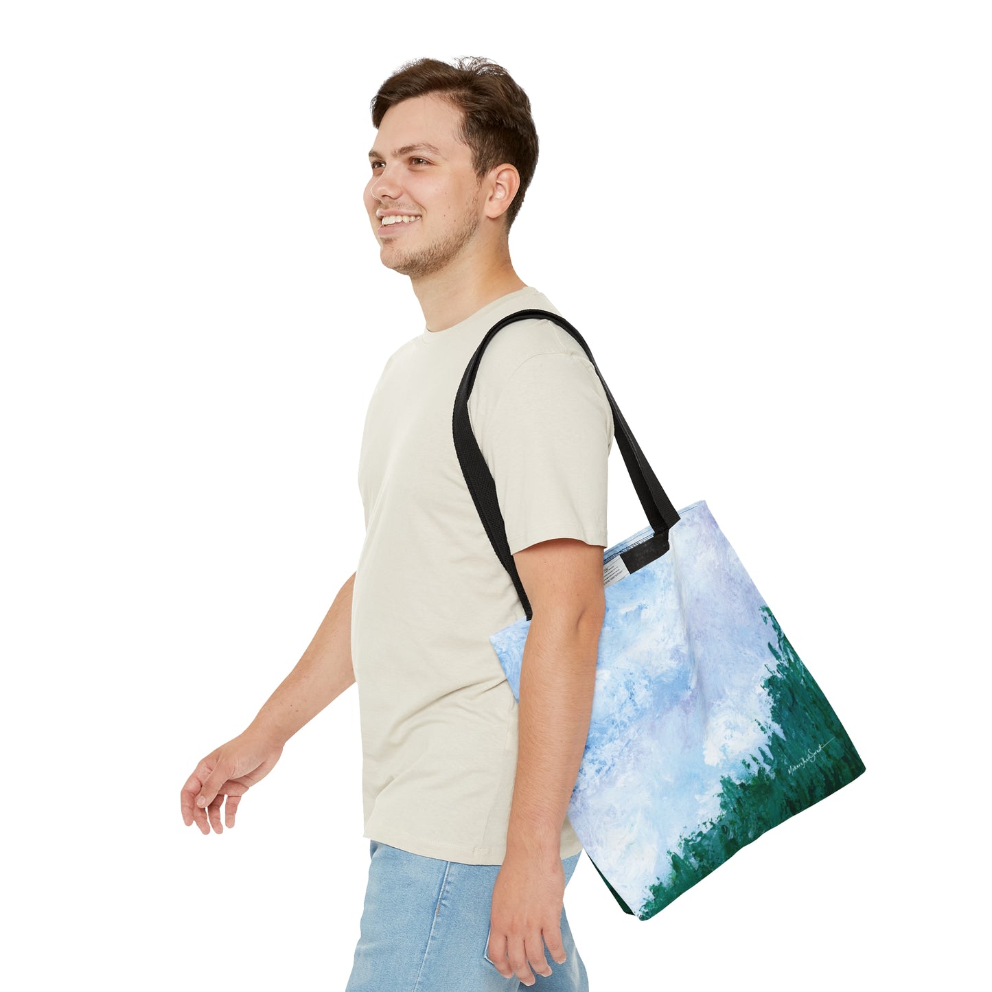 Around the Bend small tote bag