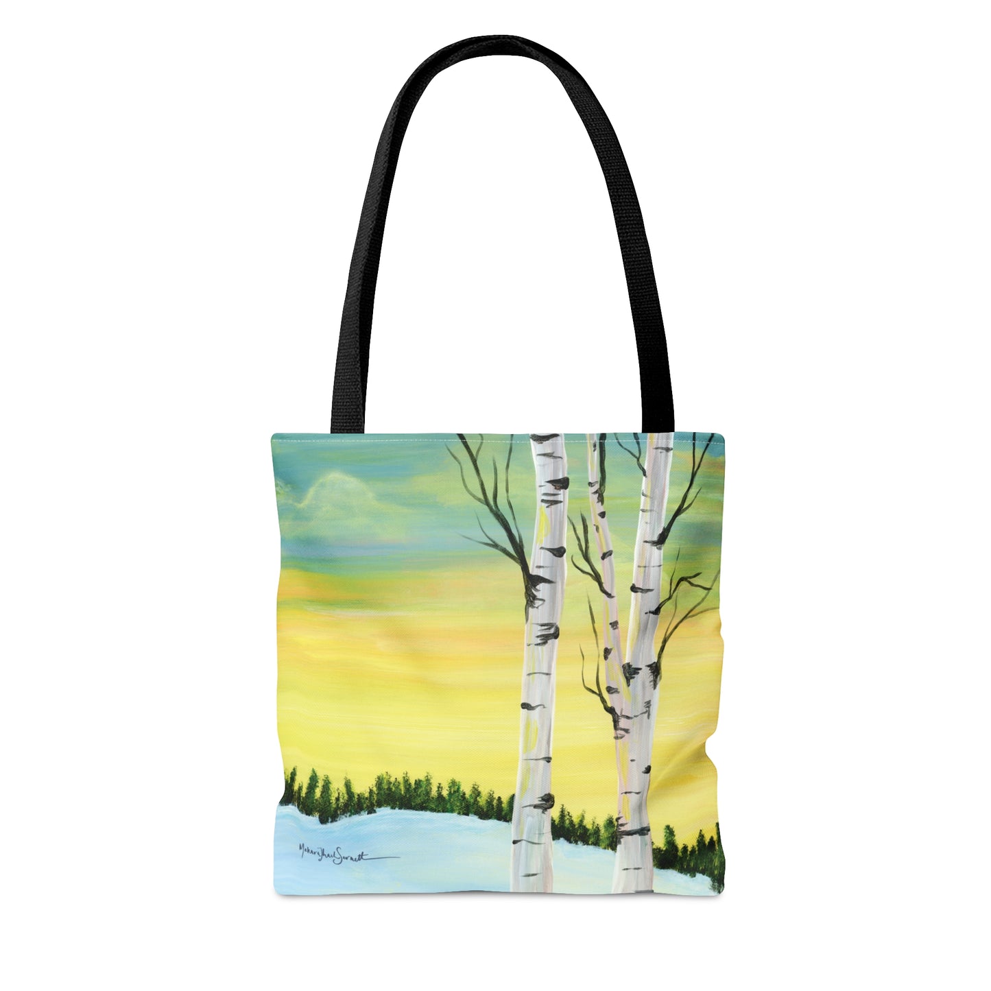 Winter Sunrise Tote Bag