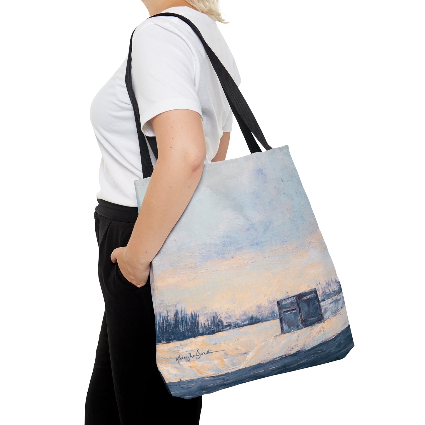 Winter Stroll Tote Bag