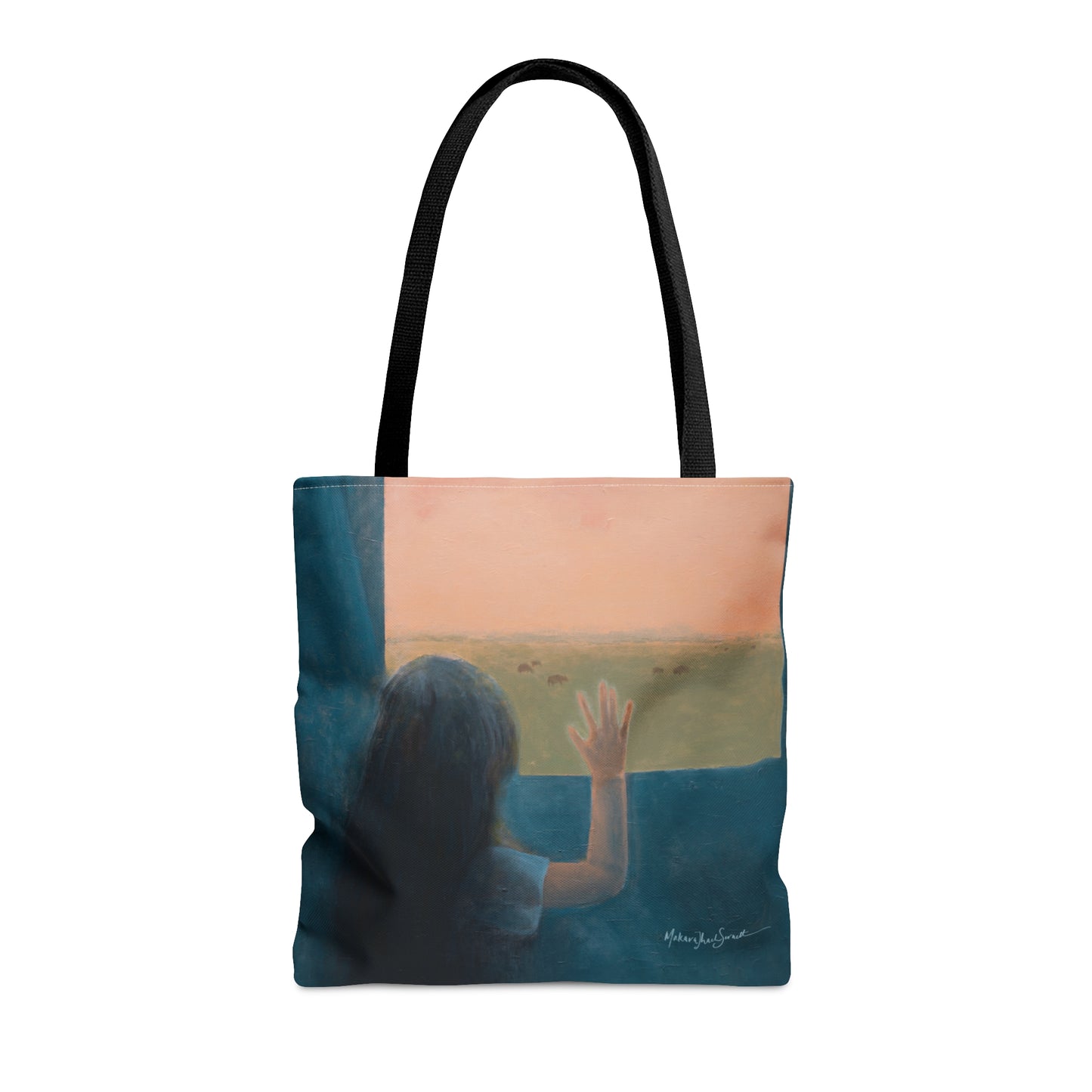 The World Outside small tote bag