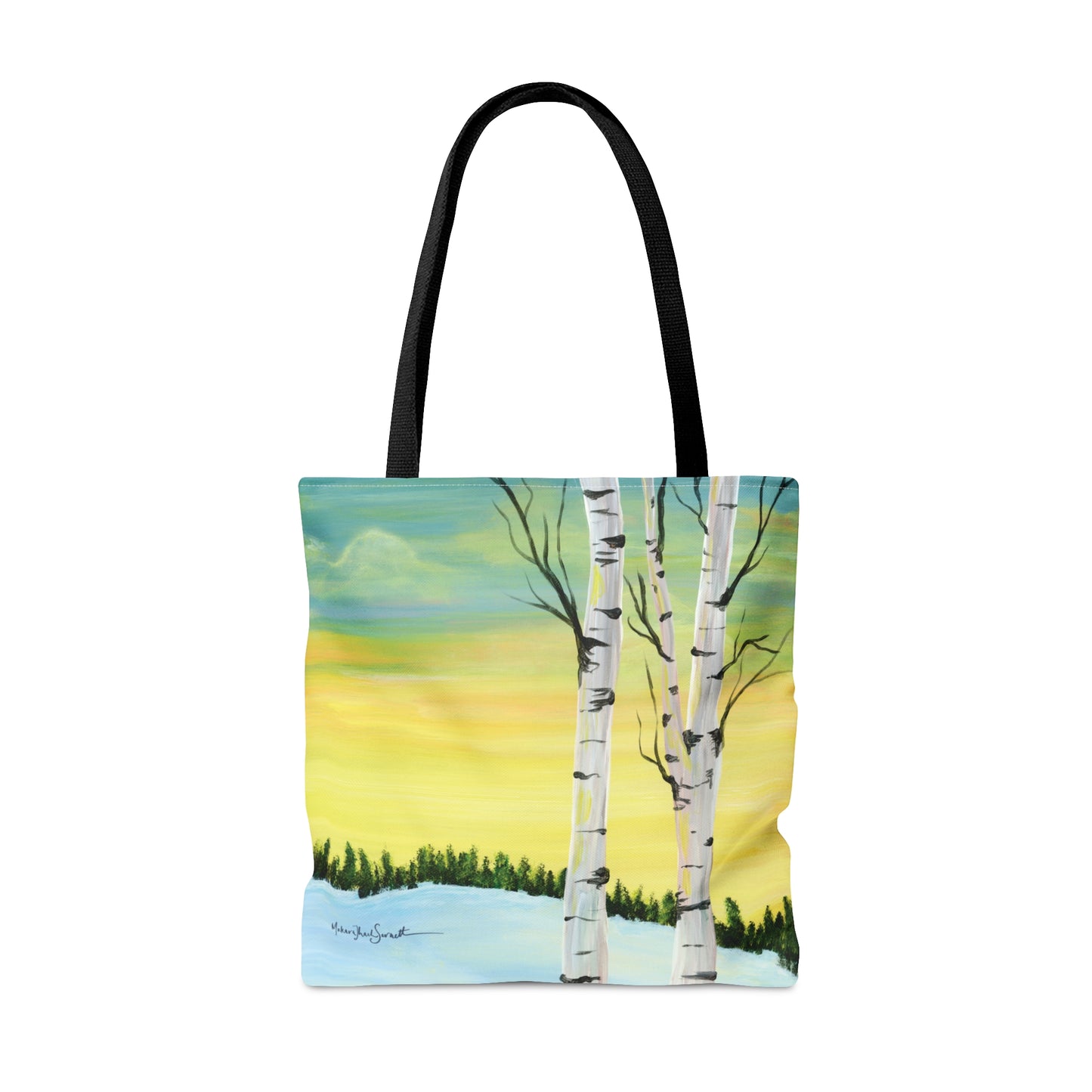 Winter Sunrise Tote Bag