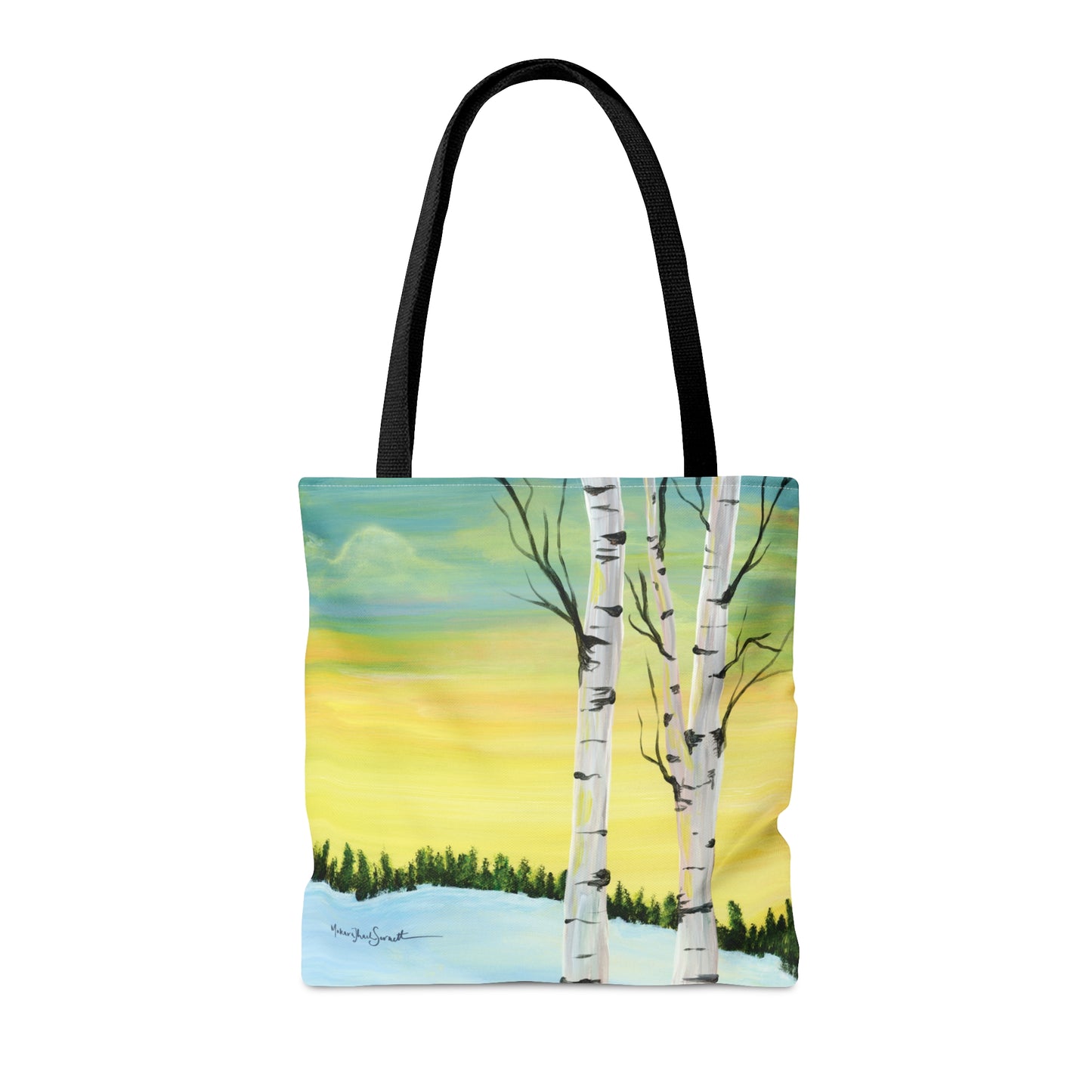 Winter Sunrise Tote Bag