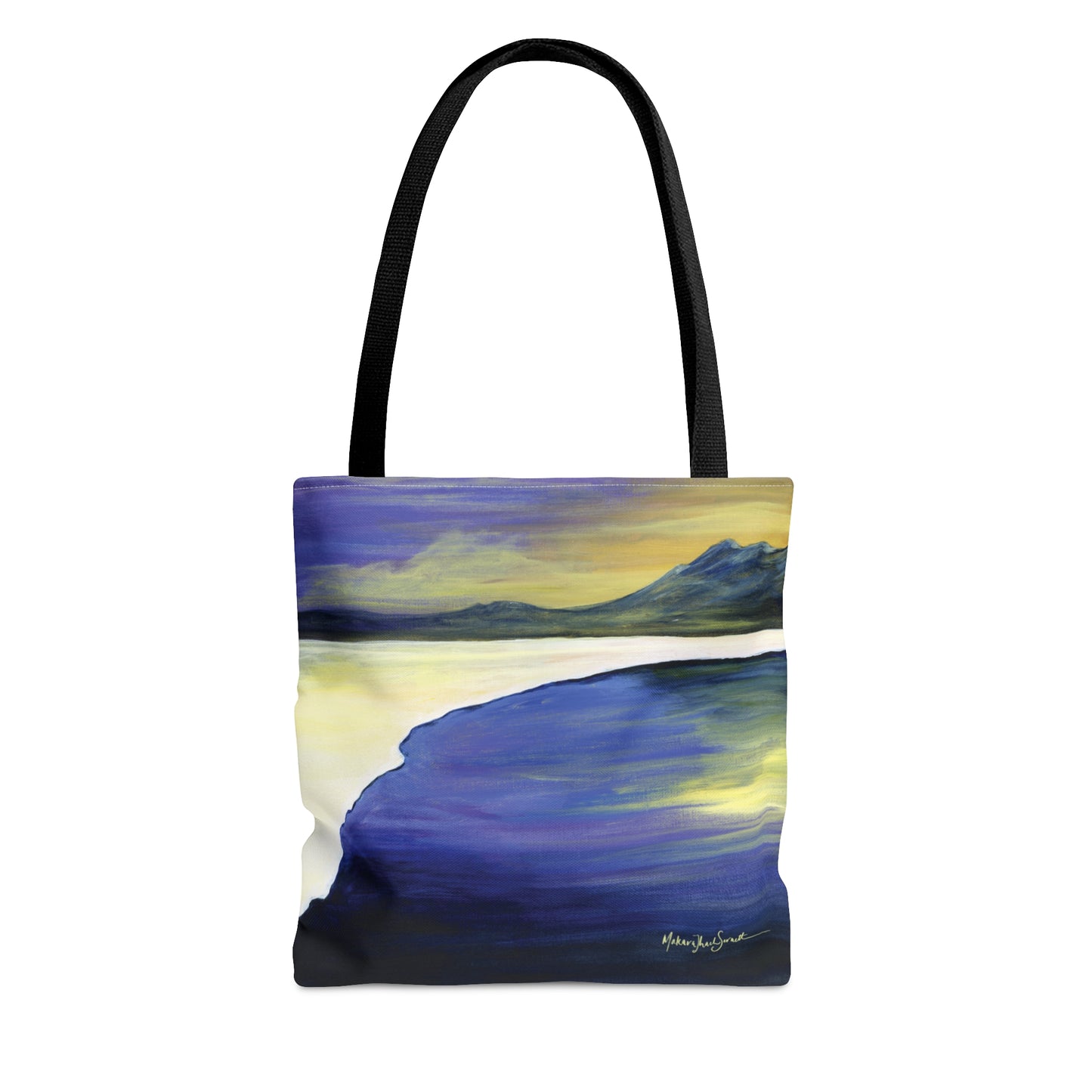 Light Breaks small tote bag