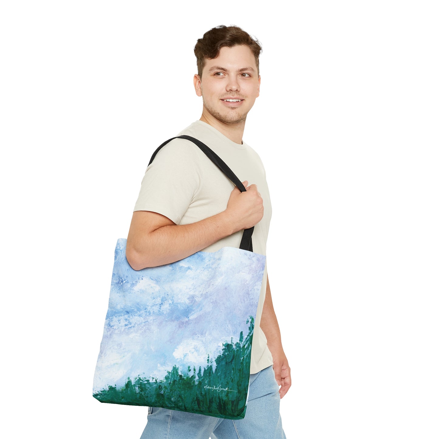 Around the Bend small tote bag