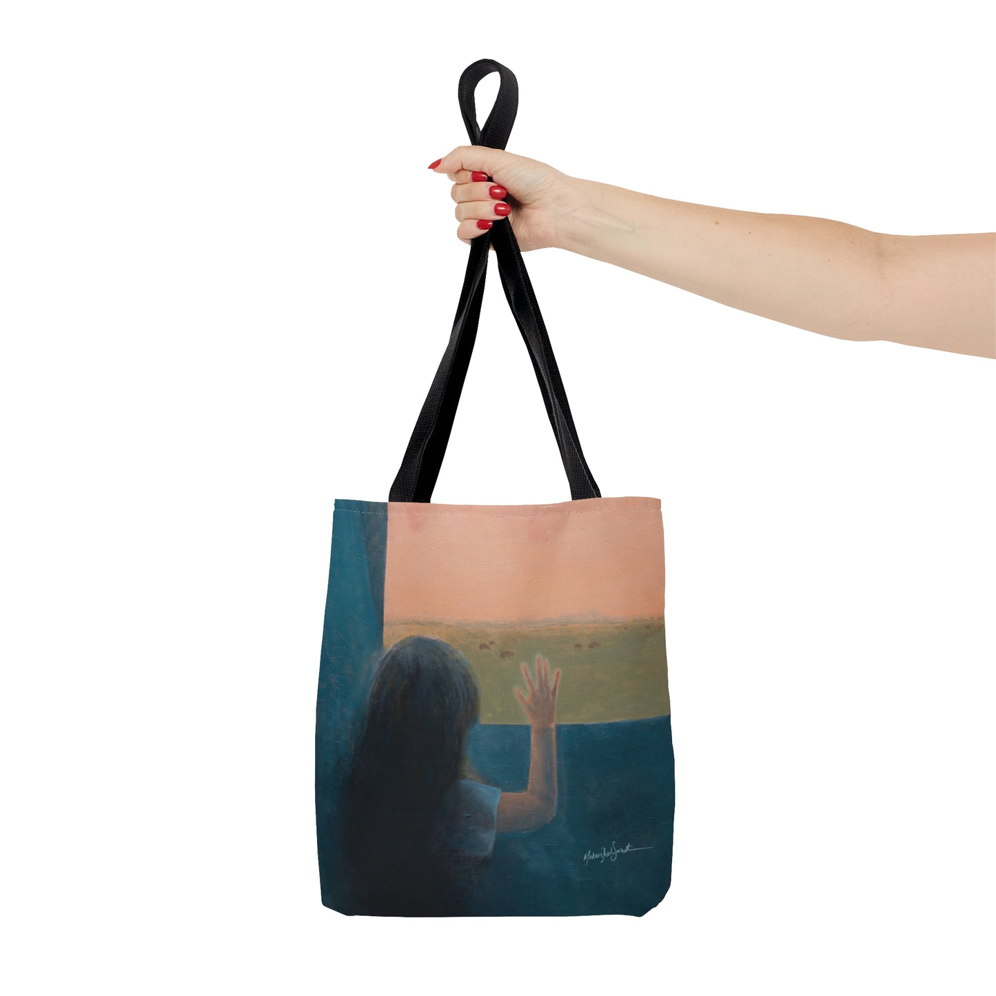 The World Outside small tote bag