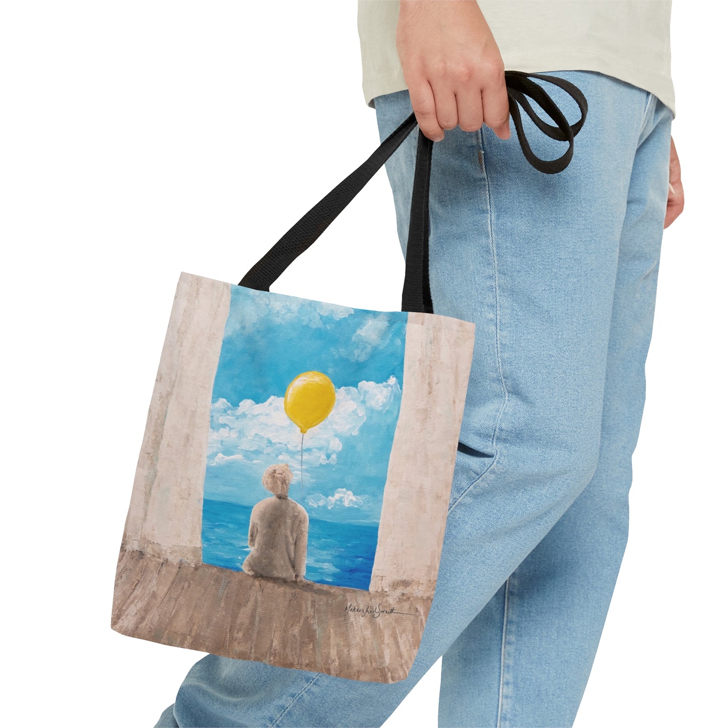 different from yesterday small tote bag