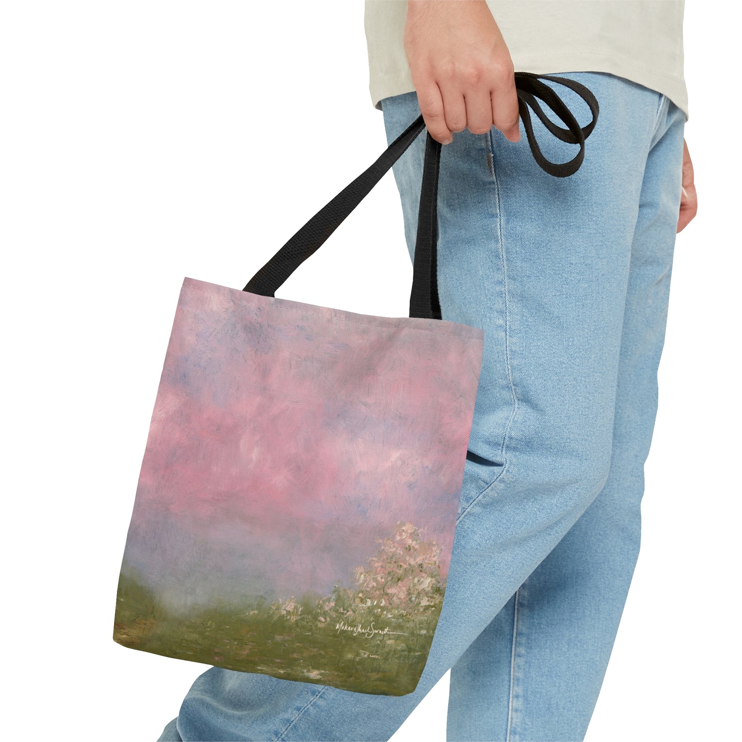 Cotton Candy Stroll small tote bag