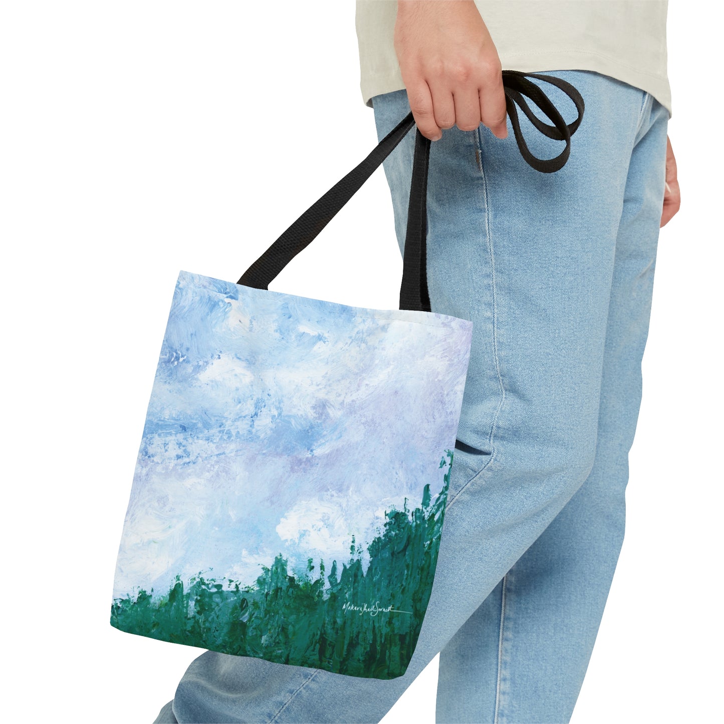 Around the Bend small tote bag