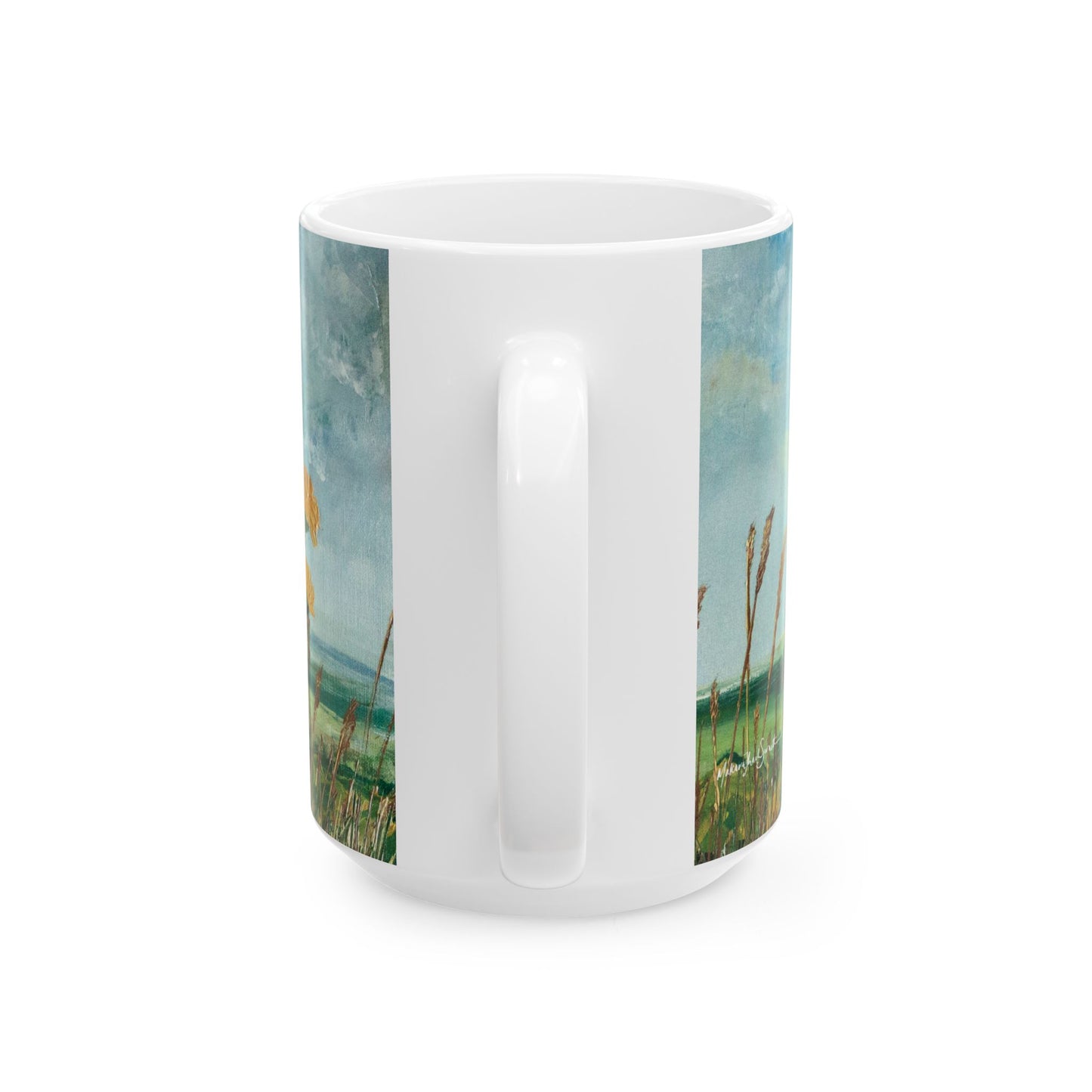 Sowthistles Ceramic Mug - Countryside Flowers - Perfect for Nature Lovers & Gift Ideas
