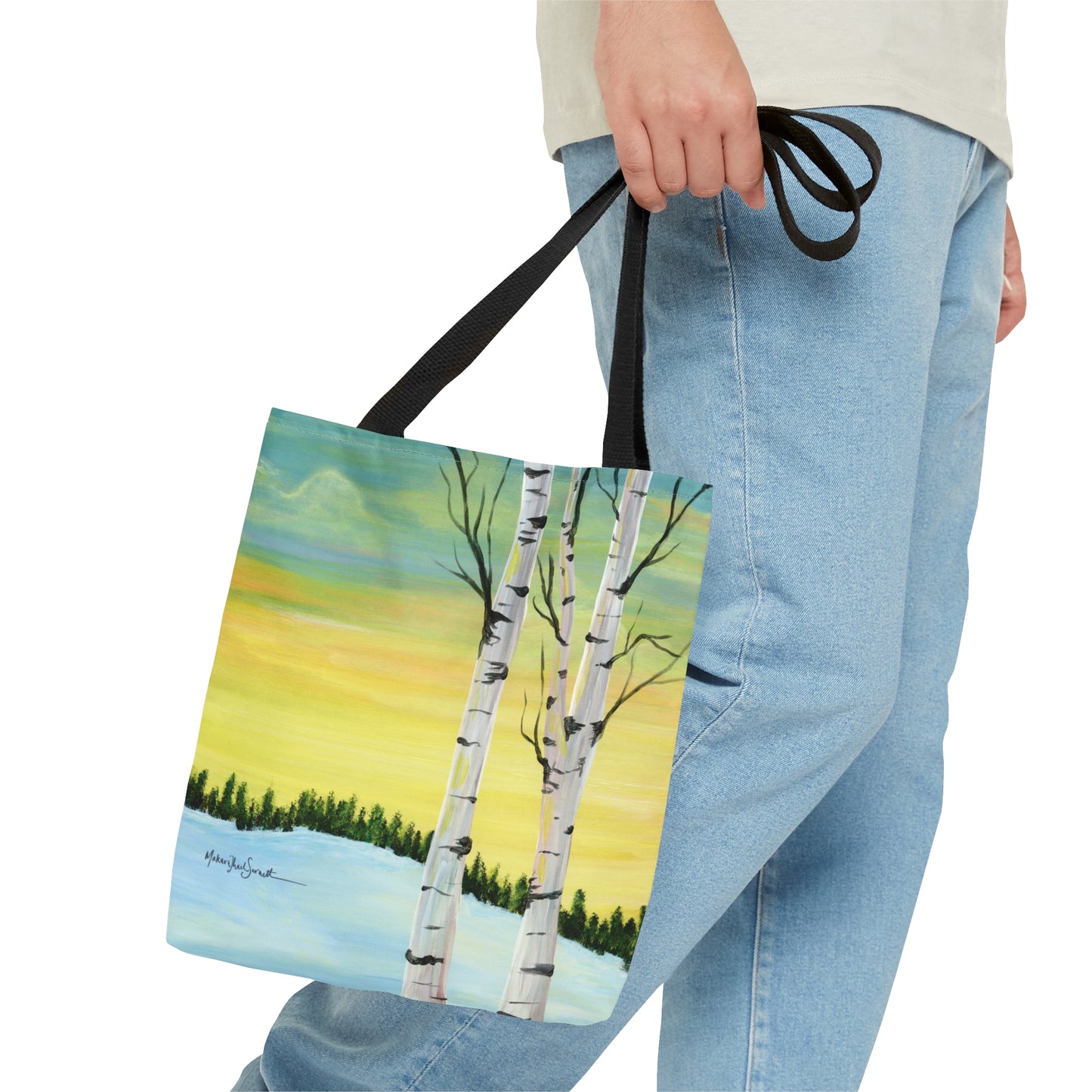 Winter Sunrise Tote Bag