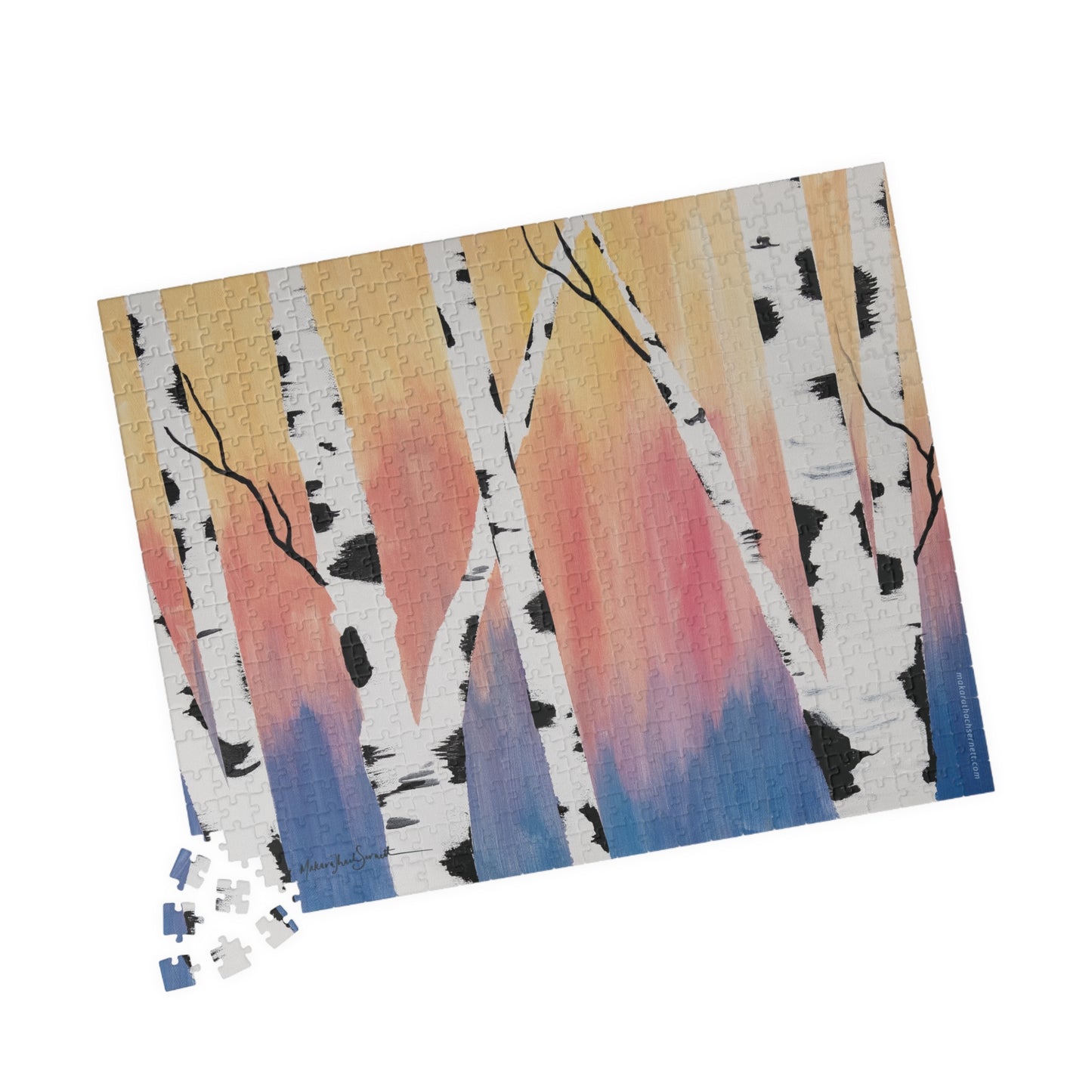 Vibrant Birch Puzzle (500, 1014-piece)