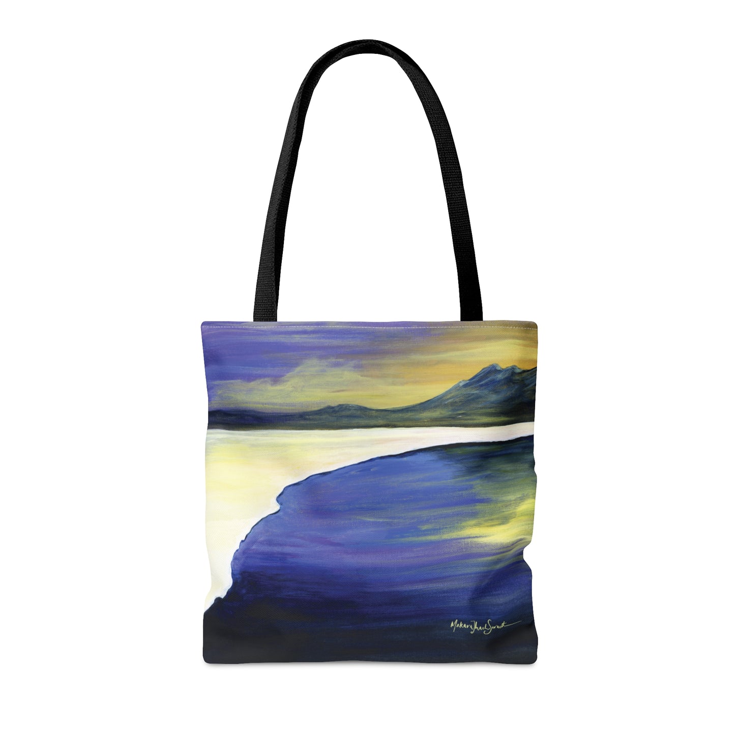 Light Breaks small tote bag