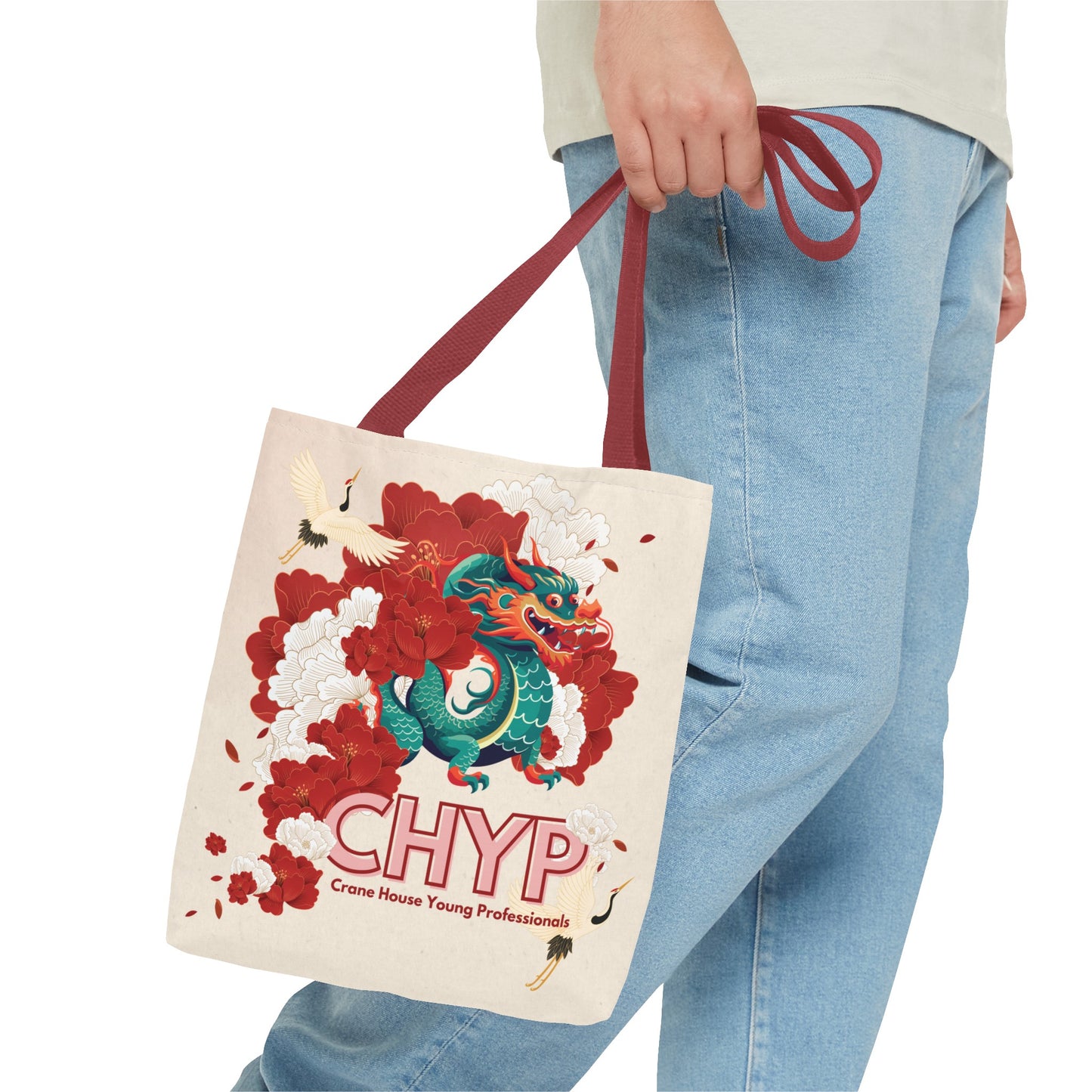 Dragon and Cranes Tote – 2024