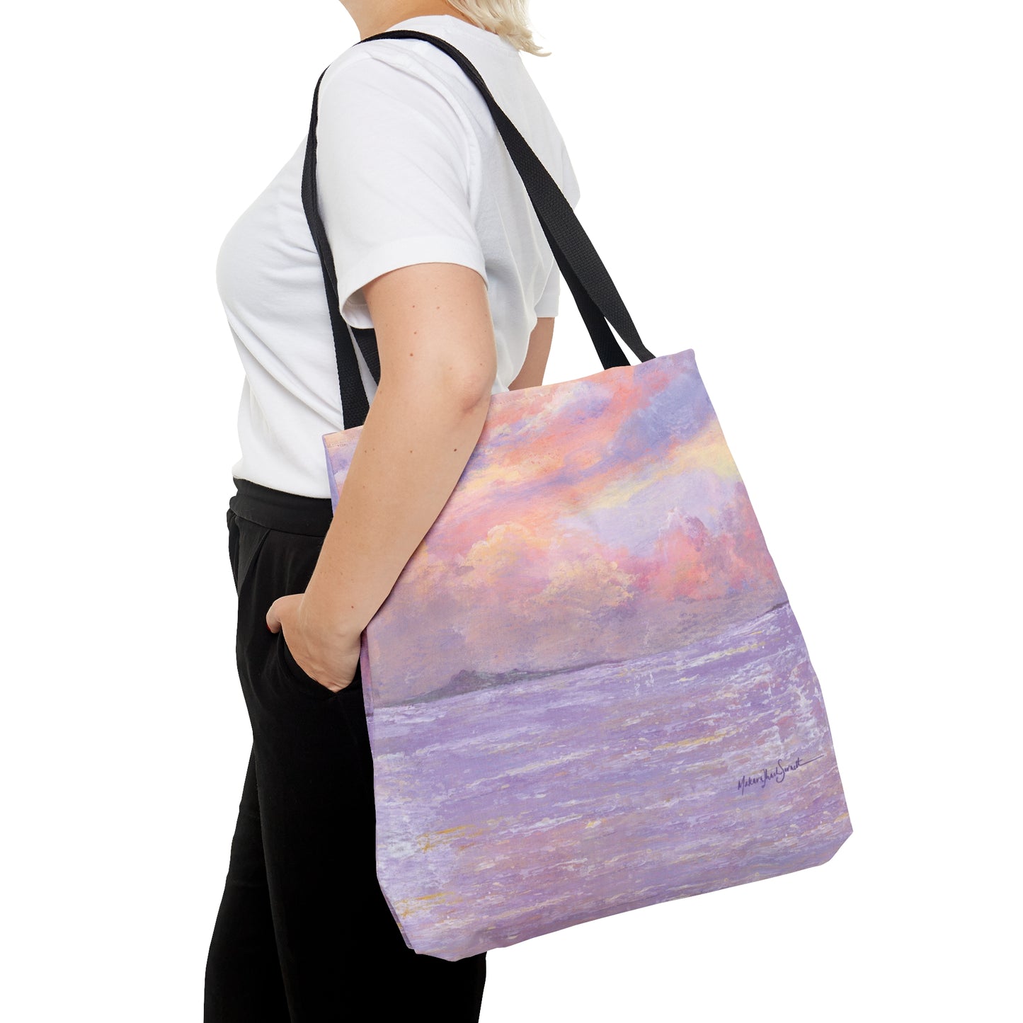 Hopeful Sea small tote bag