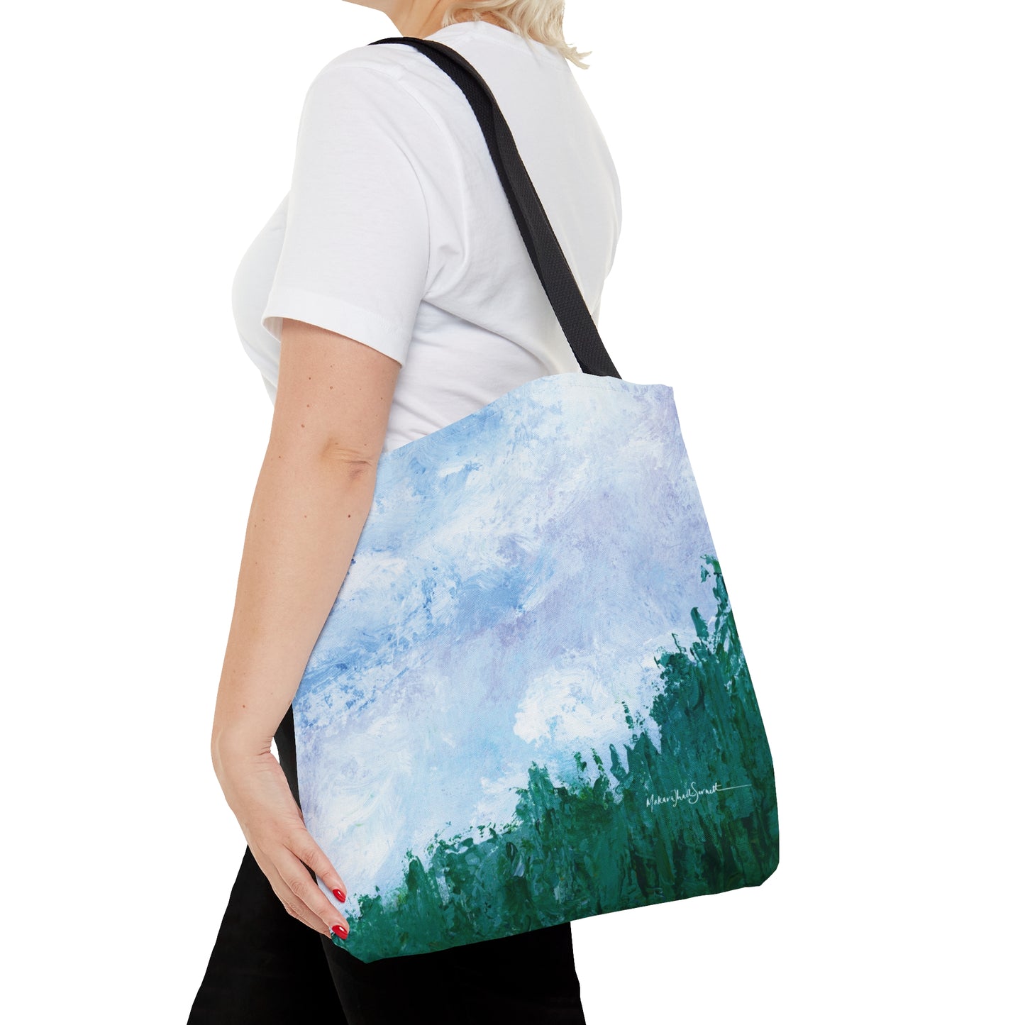 Around the Bend small tote bag