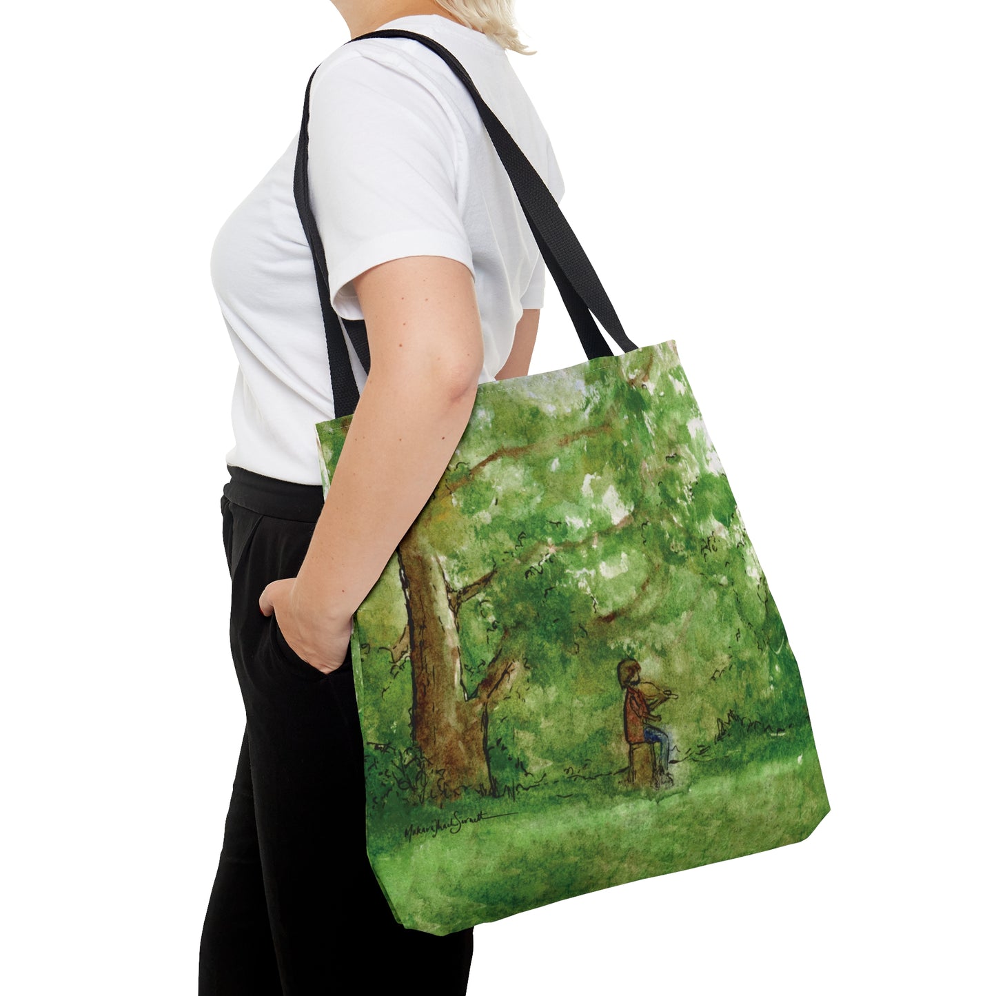 Music at the Park small tote bag