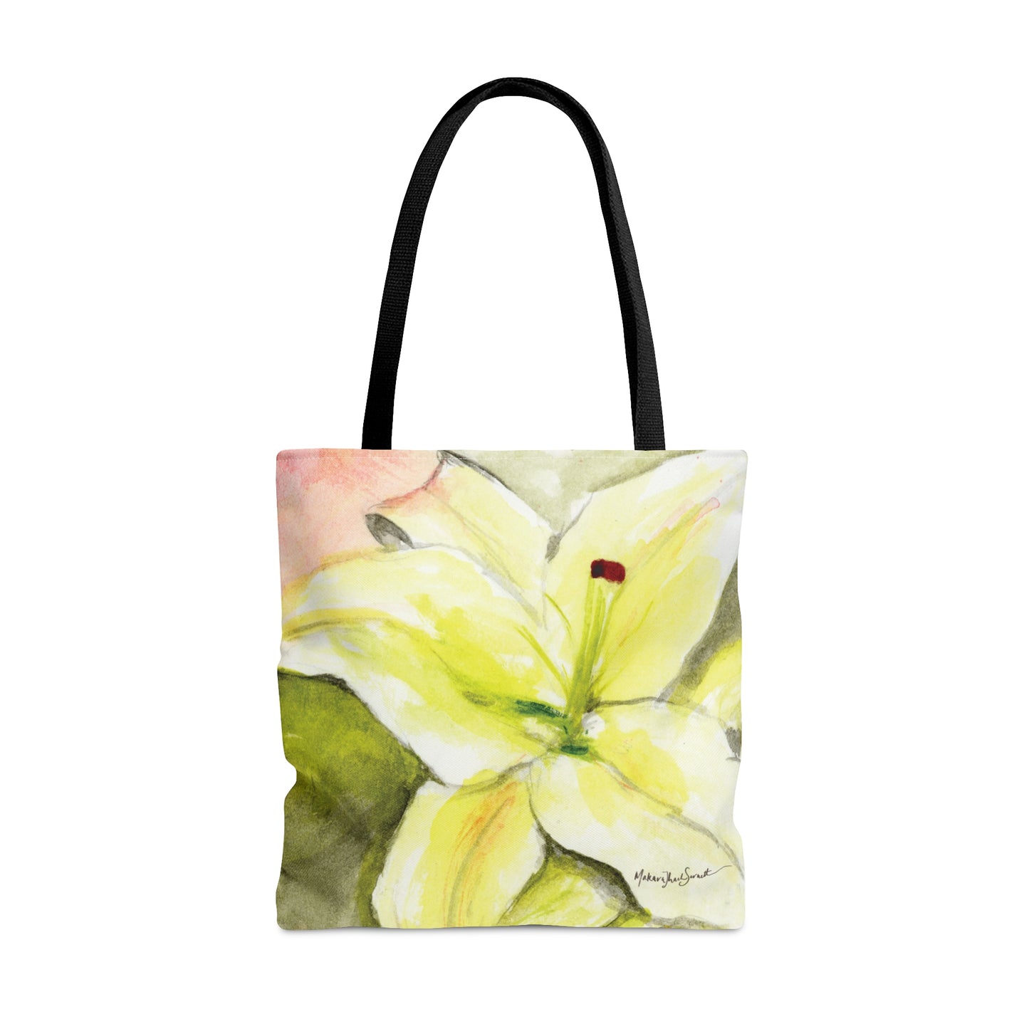 Warm Lilies Tote Bag