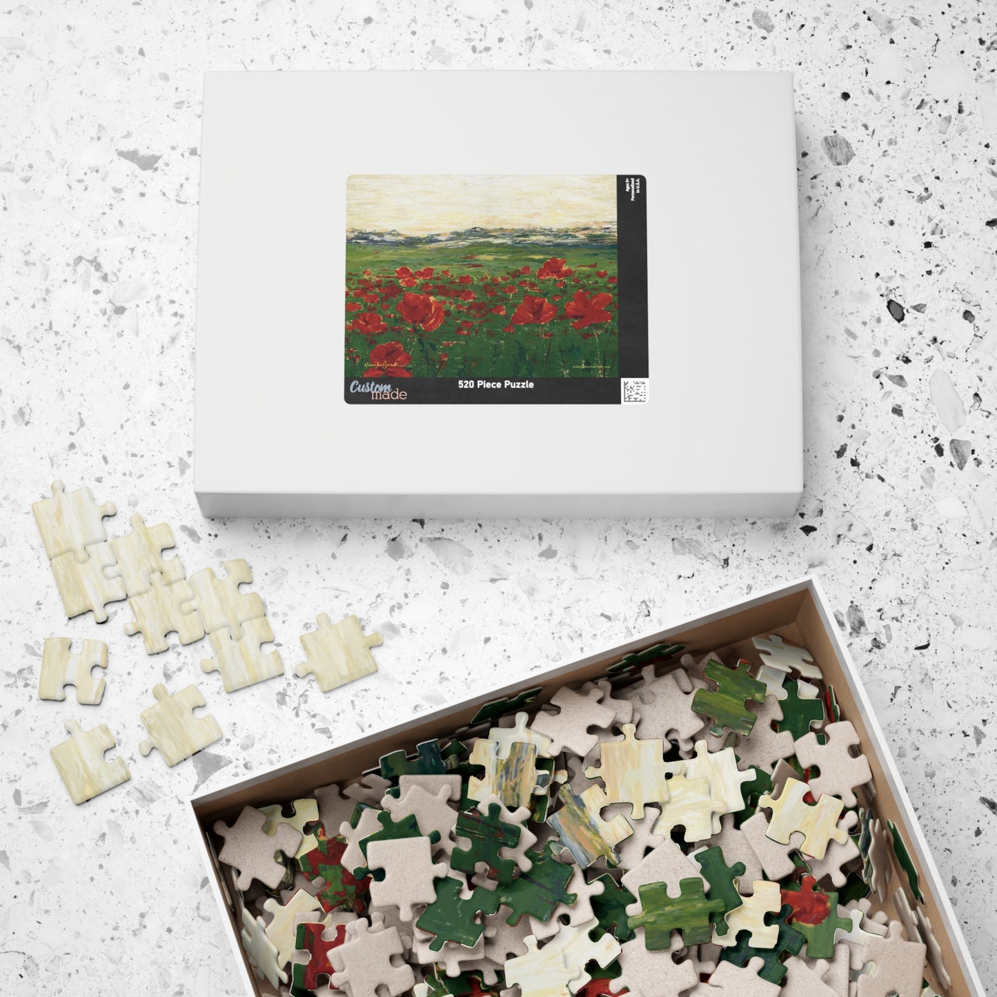 Field of Poppies Puzzle (500, 1014-piece)