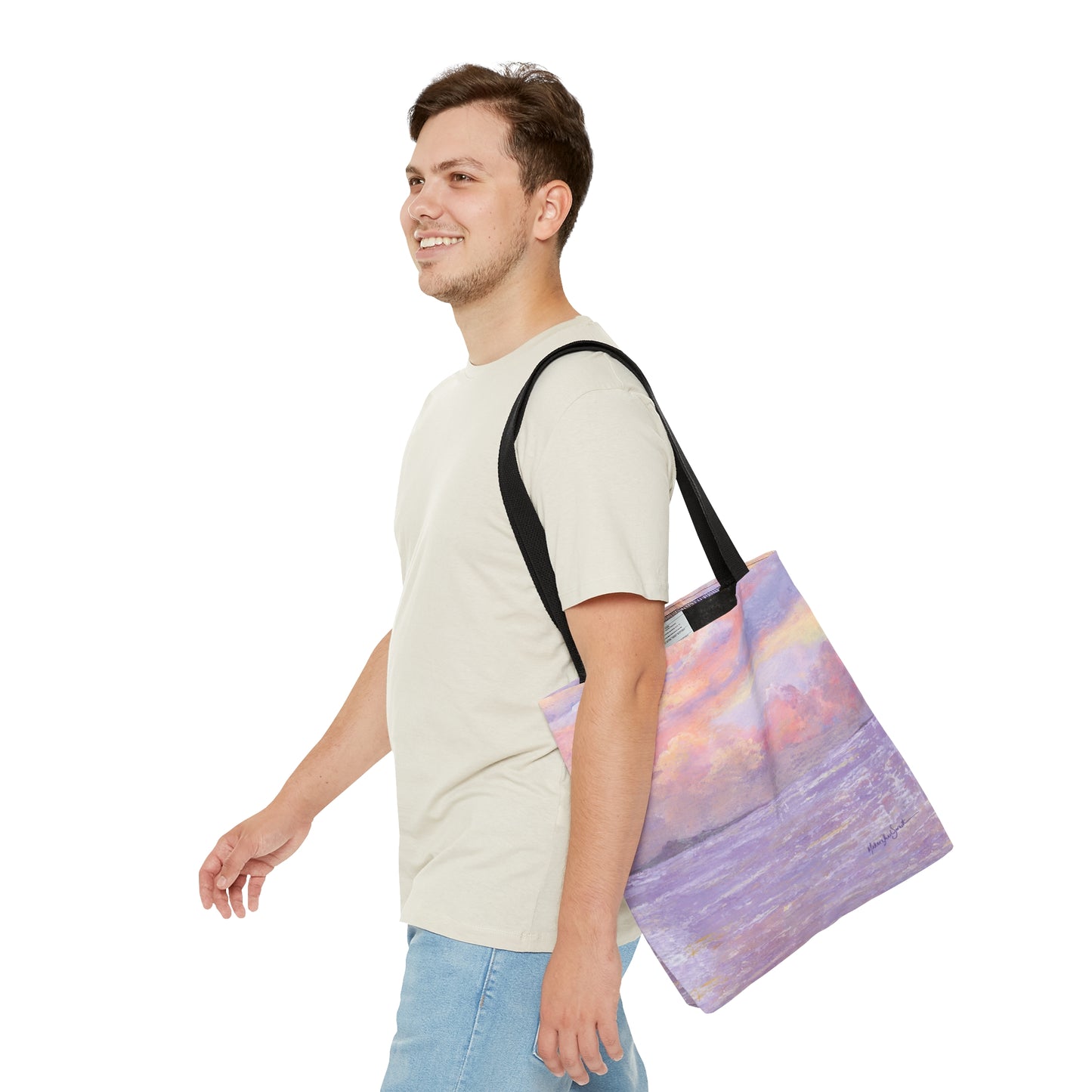 Hopeful Sea small tote bag