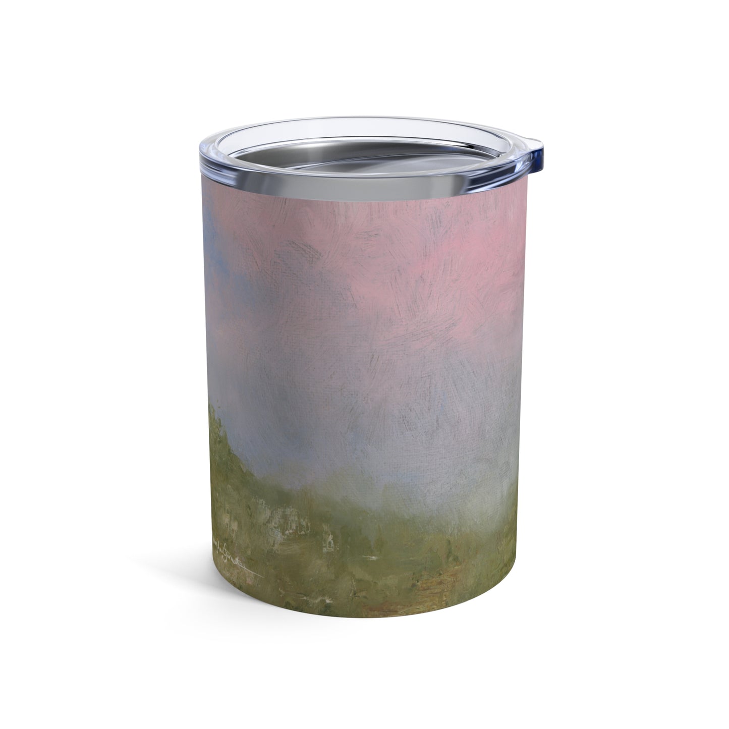 Cotton Candy Stroll 10oz Tumbler - Pastel Landscape - Perfect for Gifts & Celebrations