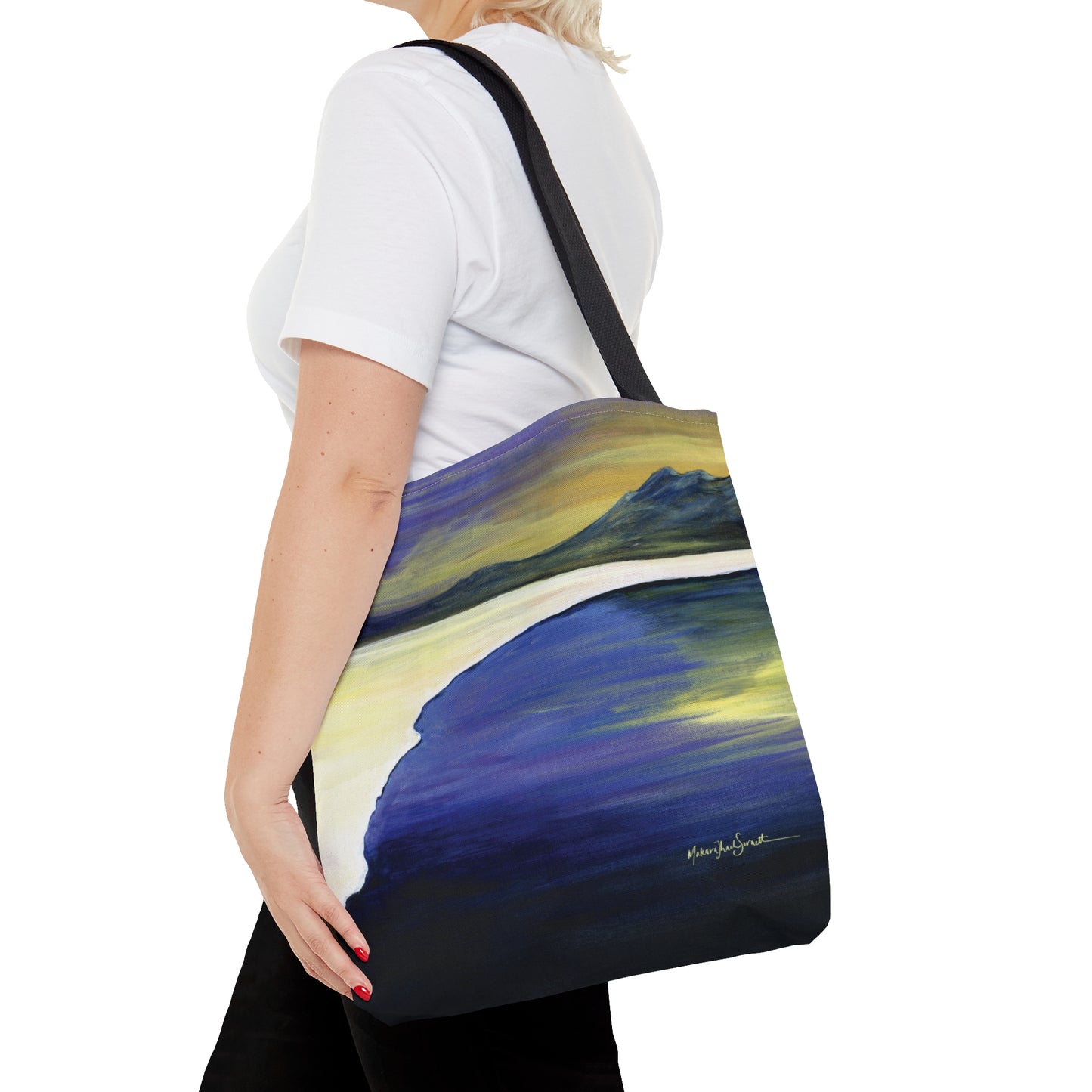 Light Breaks small tote bag