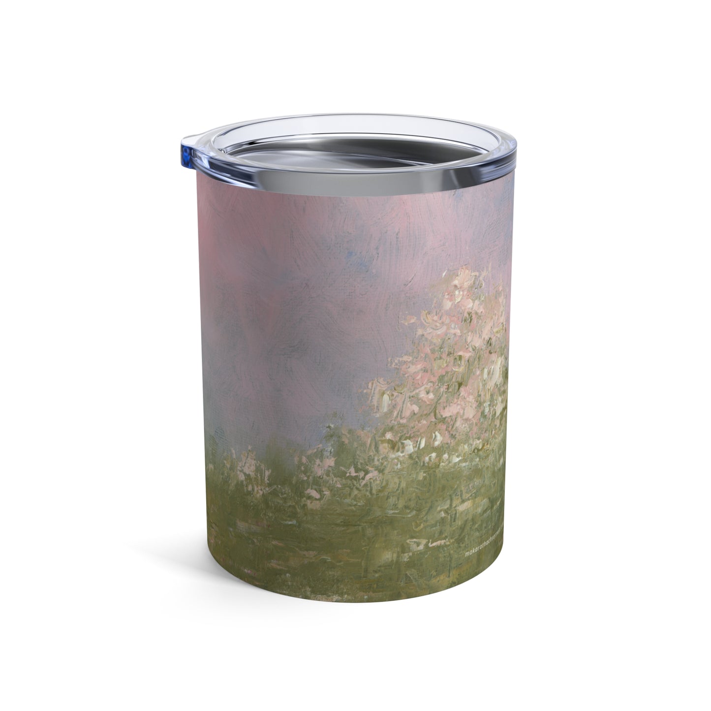 Cotton Candy Stroll 10oz Tumbler - Pastel Landscape - Perfect for Gifts & Celebrations