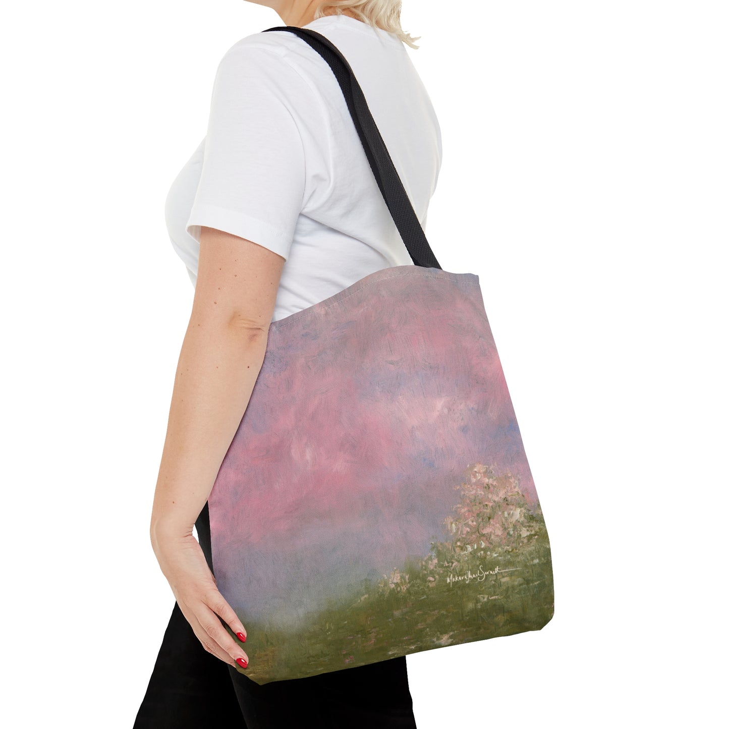 Cotton Candy Stroll small tote bag