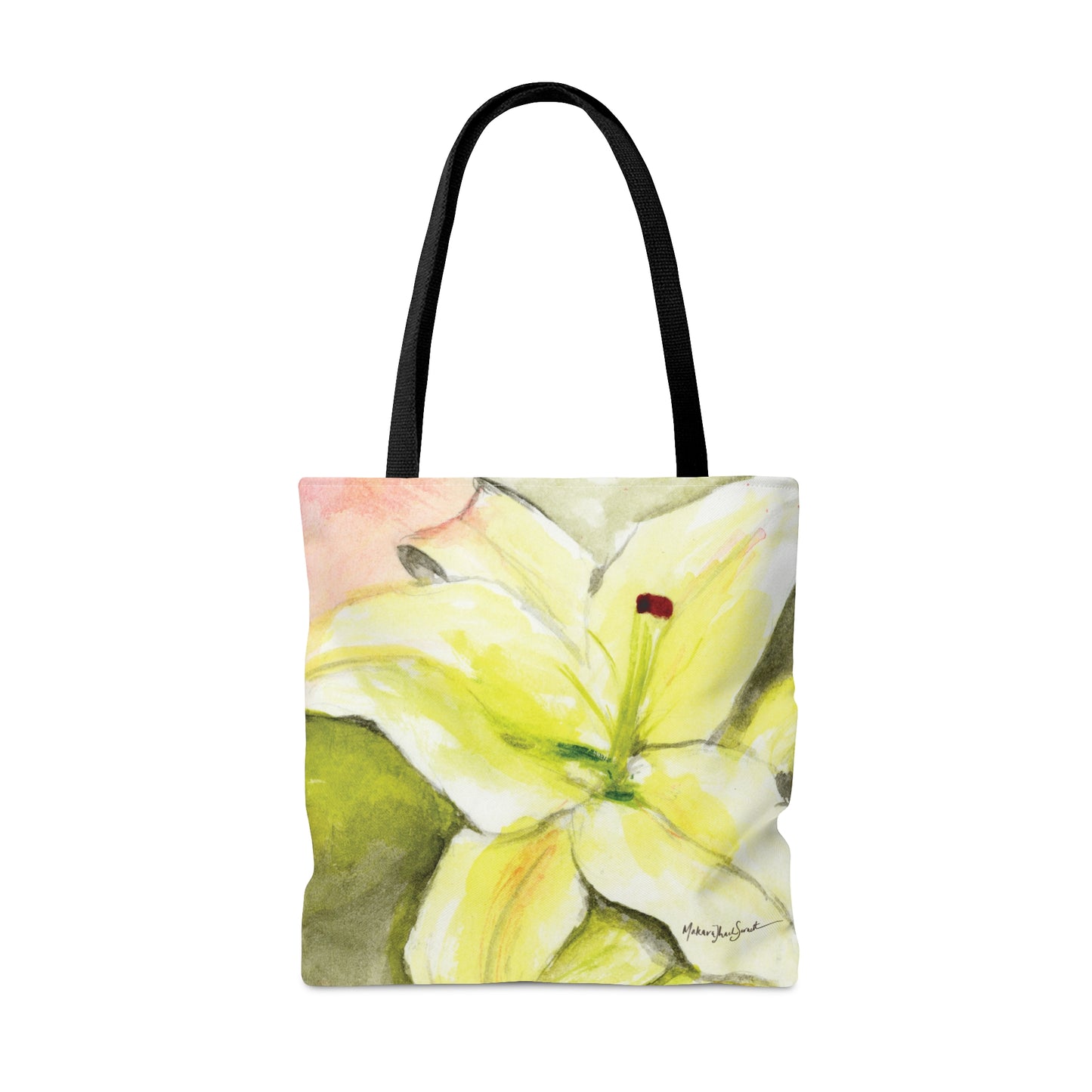 Warm Lilies Tote Bag