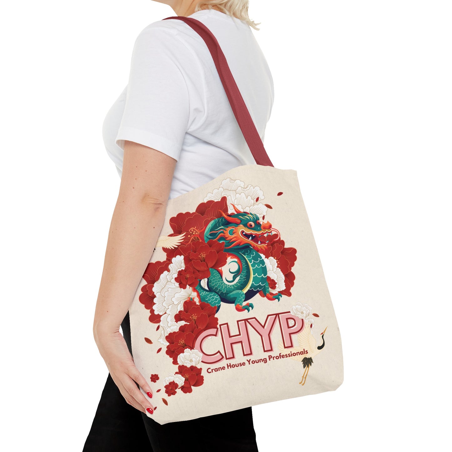 Dragon and Cranes Tote – 2024