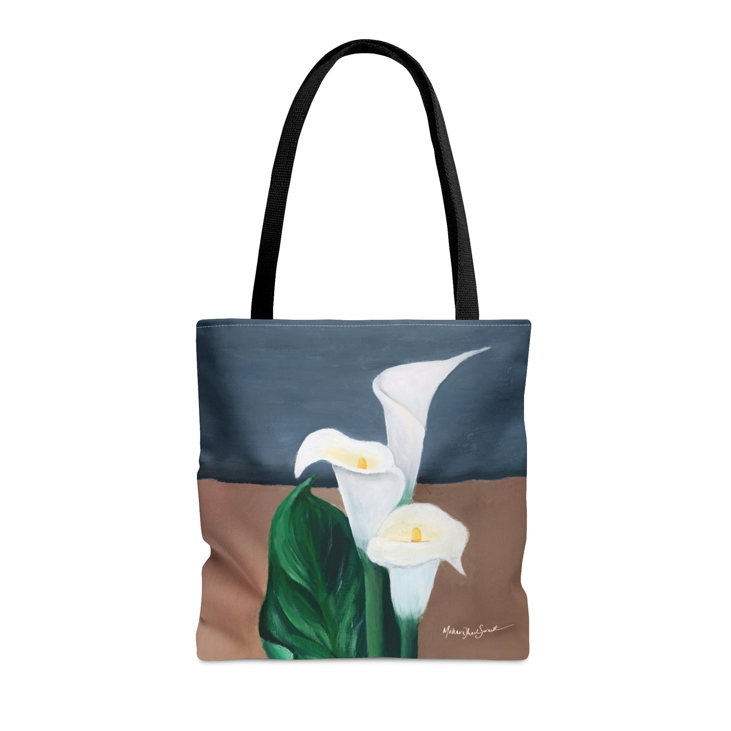 Dreaming in Lilies small tote bag