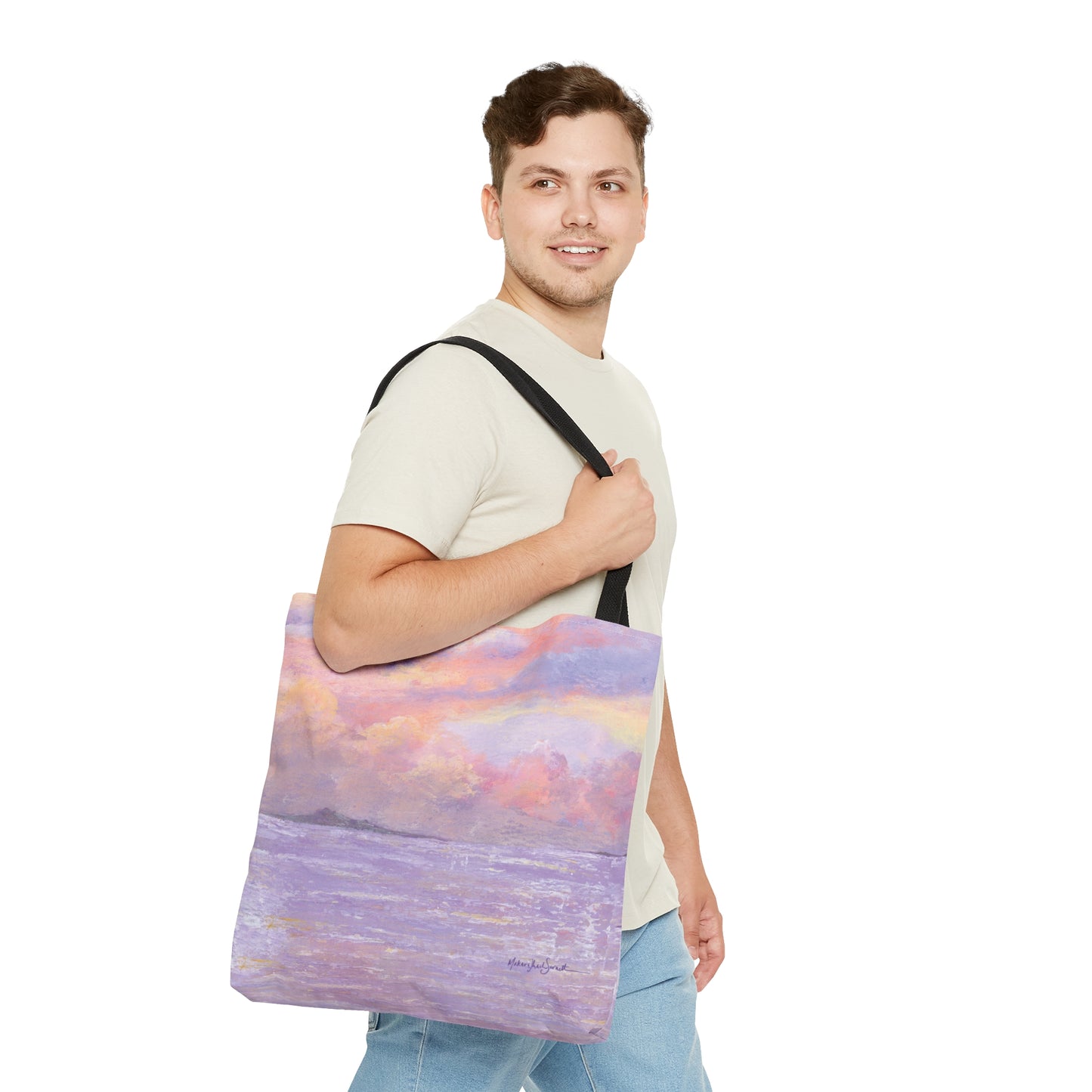 Hopeful Sea small tote bag